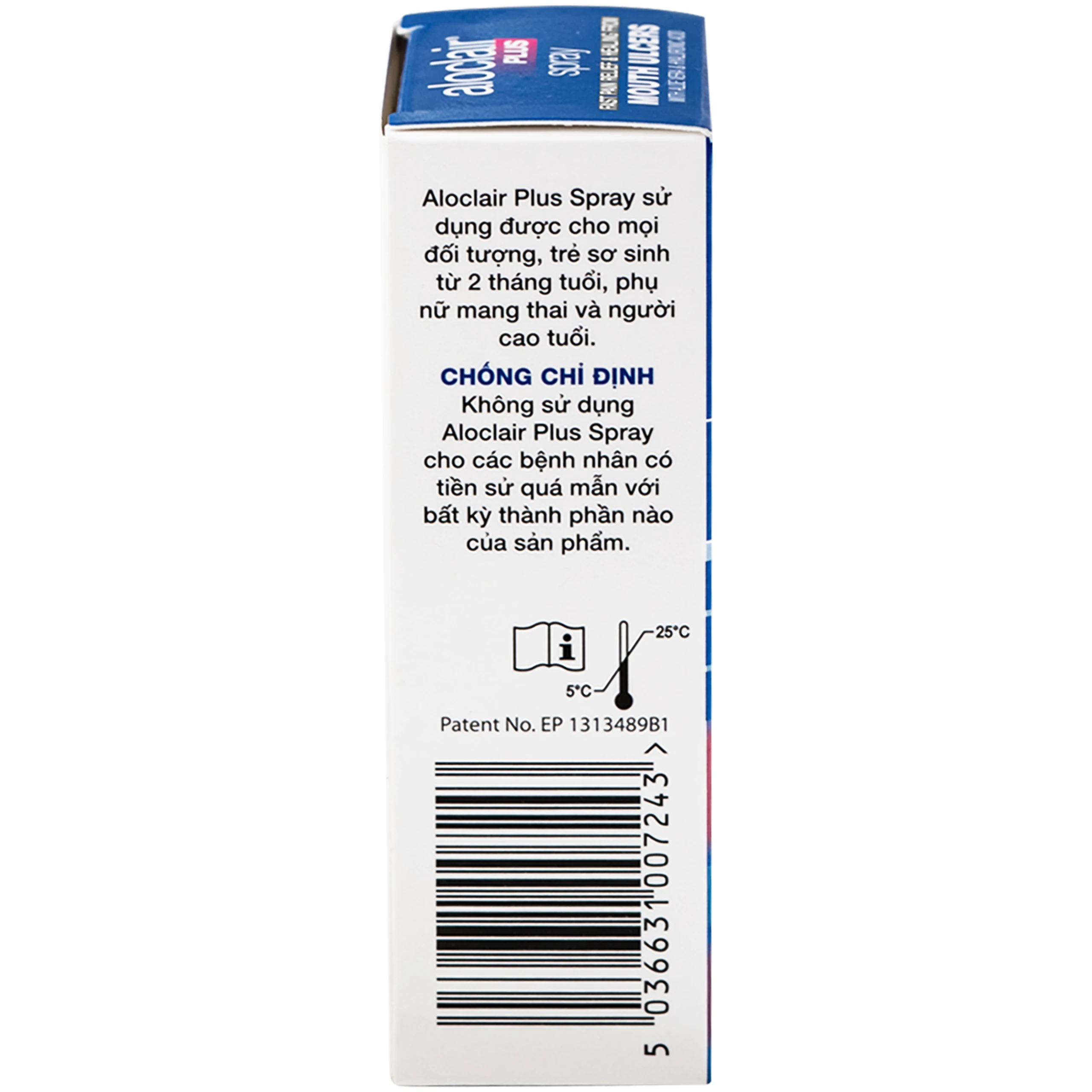 Chai xịt nhiệt miệng, tay chân miệng Aloclair Plus 15ml hỗ trợ điều trị các vết thương trong khoang miệng 4