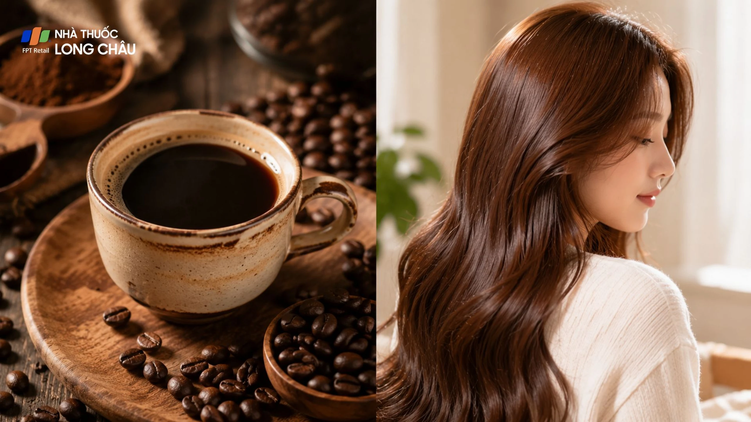 Chỉ với 1 cốc cà phê để che tóc xỉn màu mà không cần thuốc nhuộm