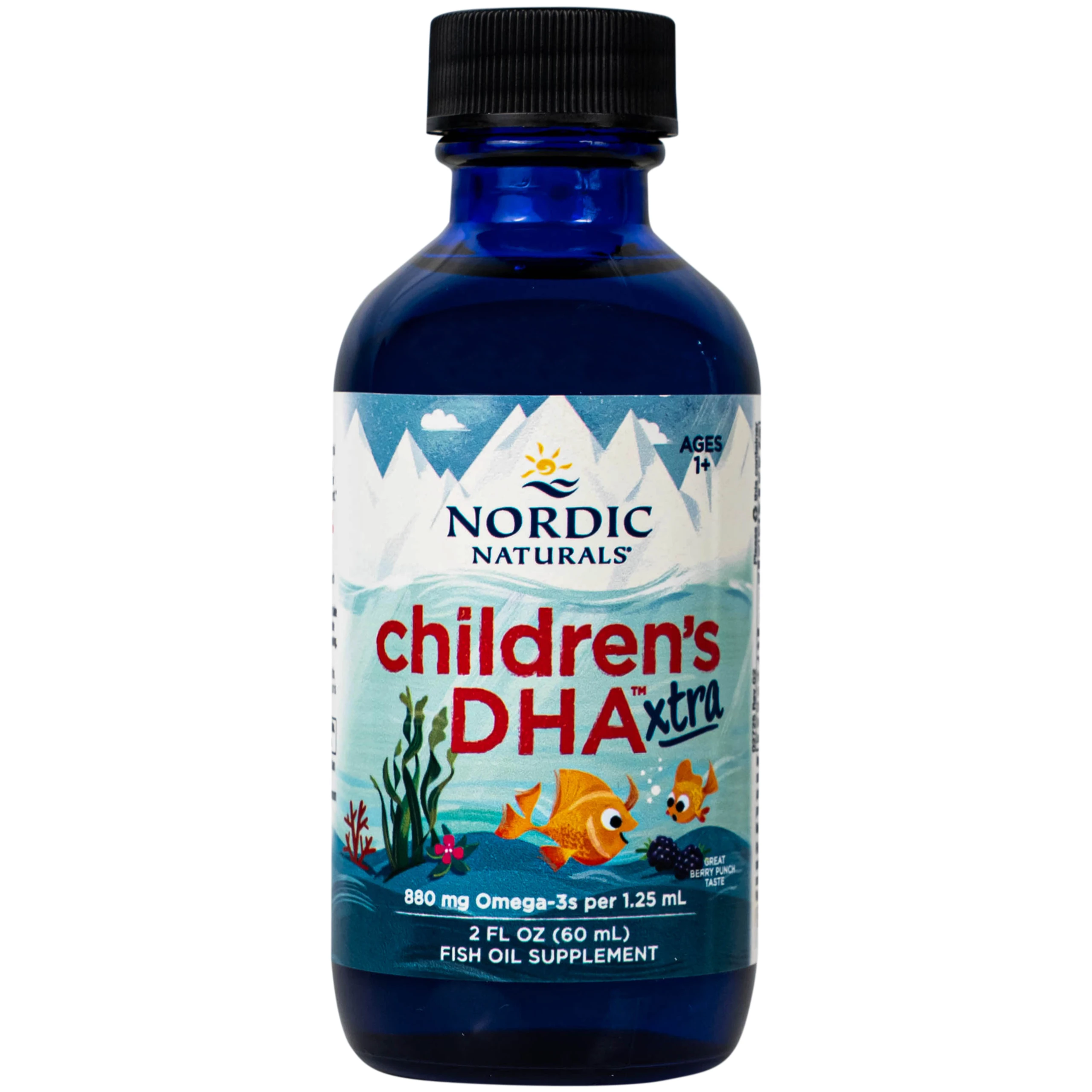 Dung dịch hỗ trợ cải thiện thị lực cho trẻ từ 1 tuổi Nordic Naturals Children's DHA xtra (60ml)