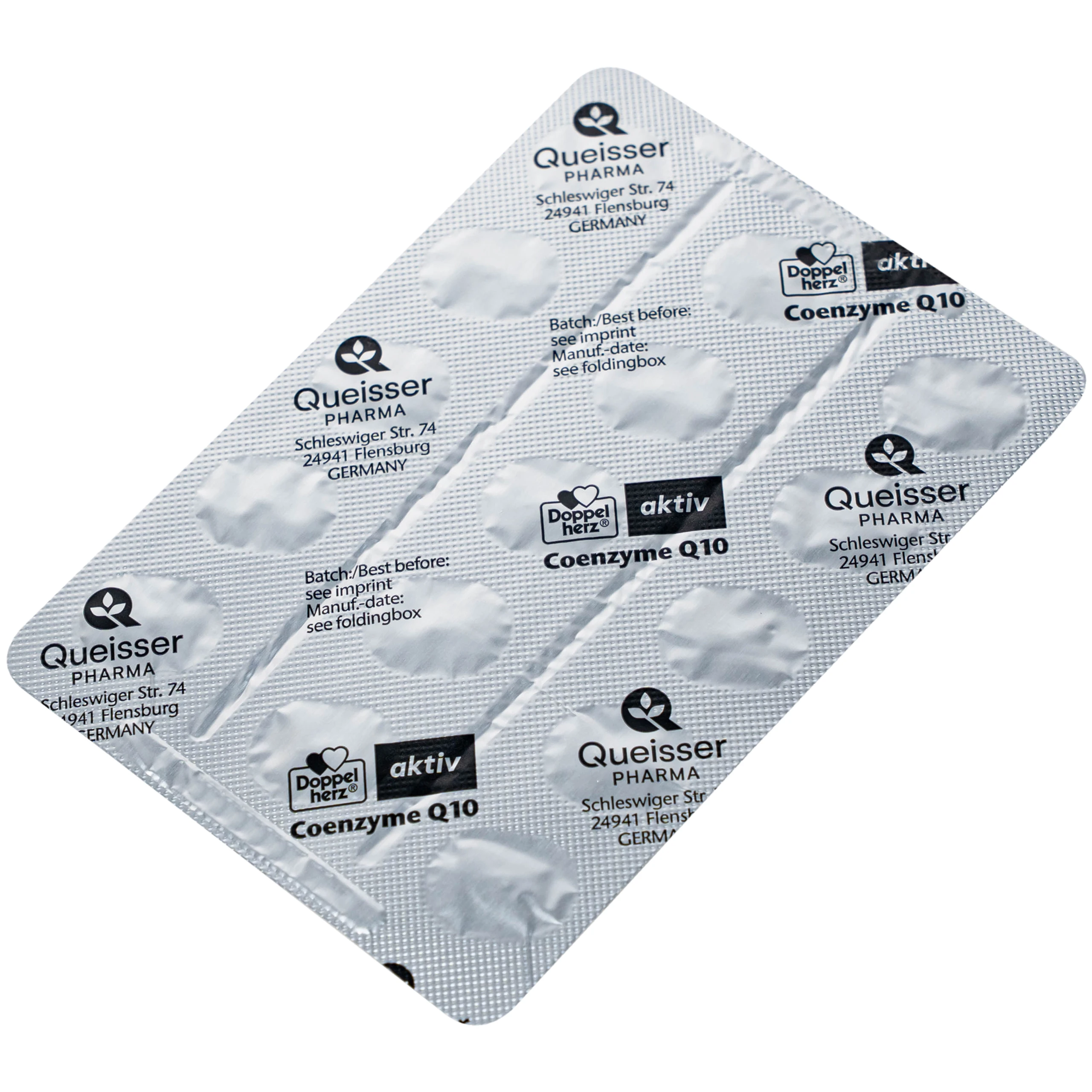 Viên uống hỗ trợ sức khỏe tim mạch Coenzyme Q10 Doppelherz (2 vỉ x 15 viên)