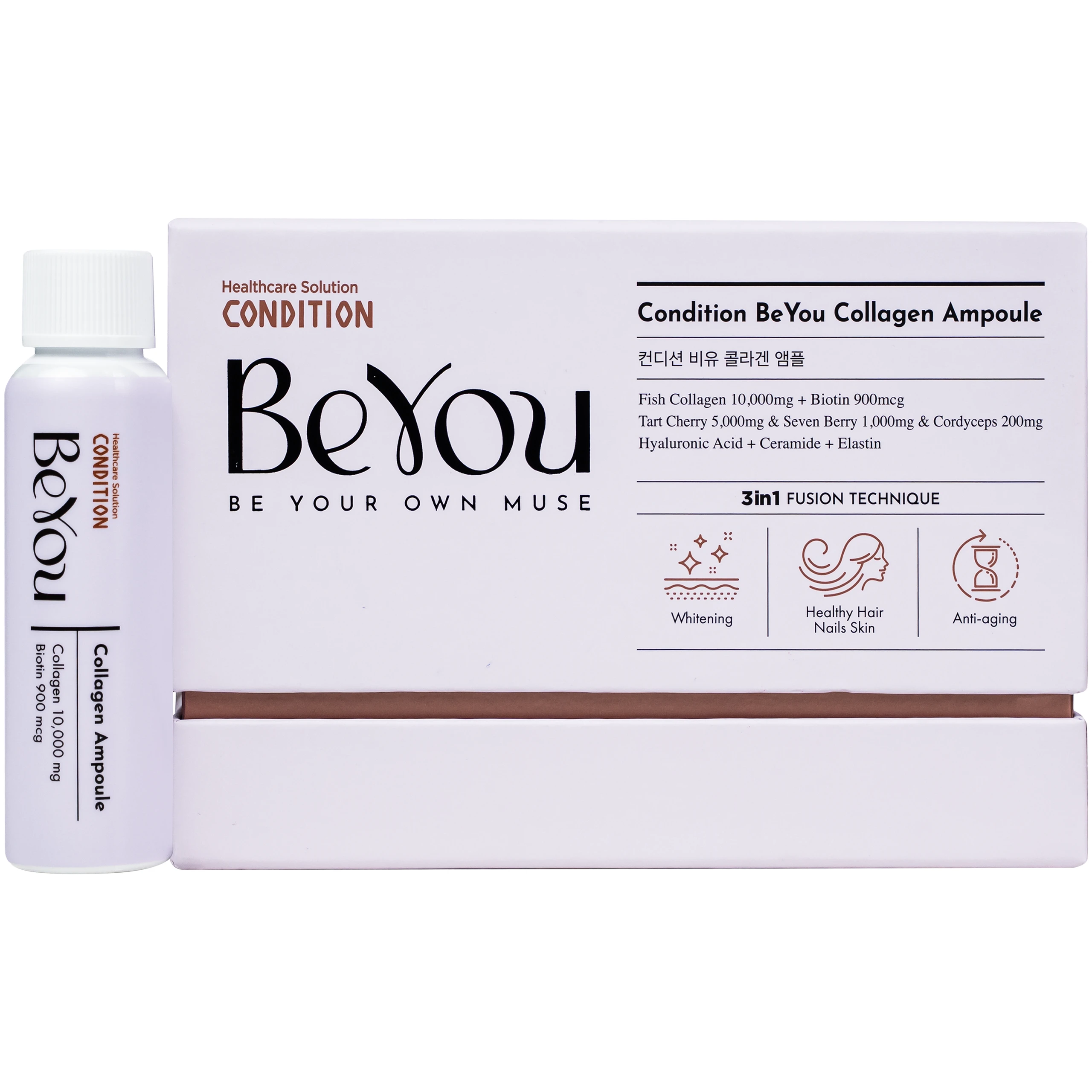 Thực phẩm bổ sung Collagen Condition Beyou Ampoule 10,000mg (10 chai) 1