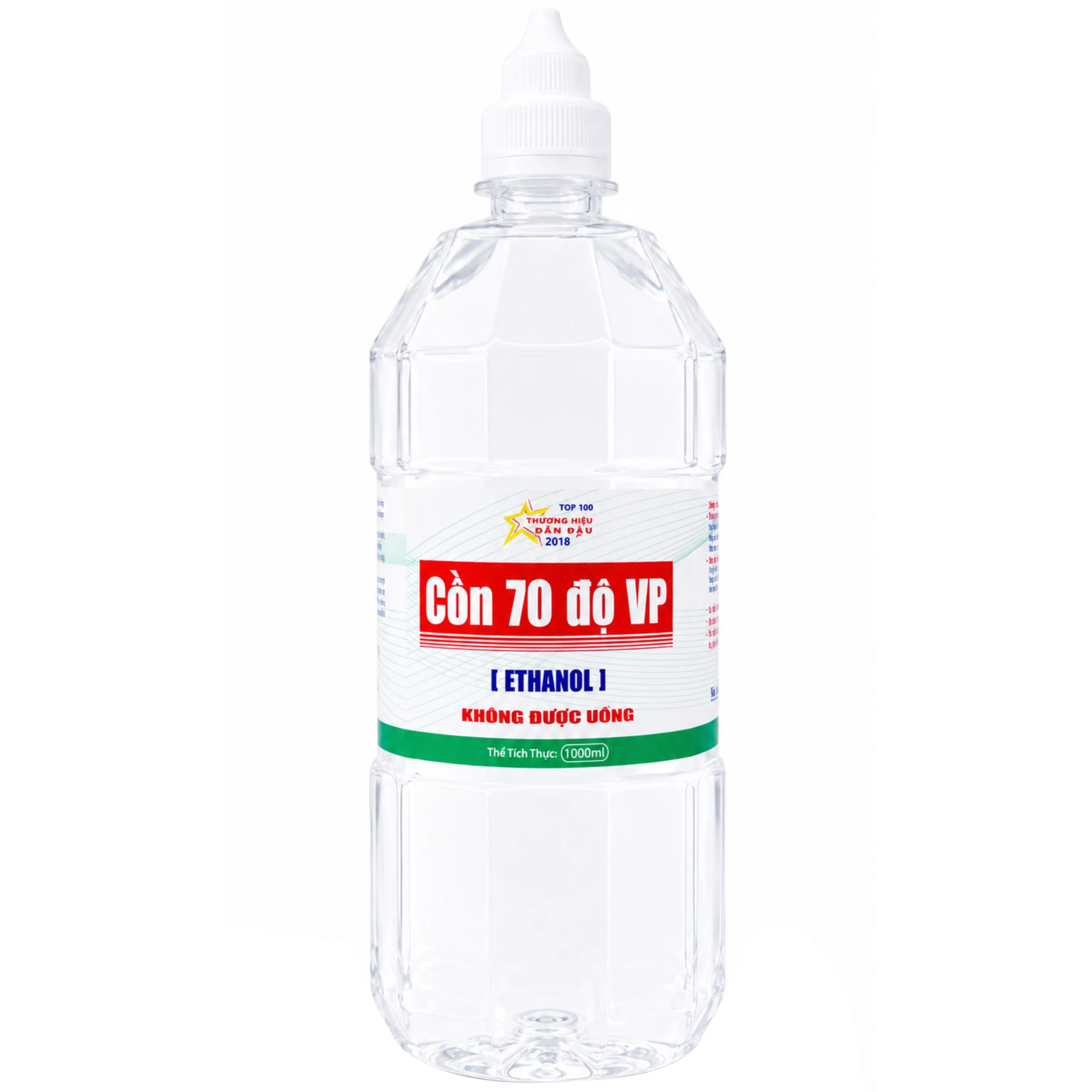 Cồn 70 độ Vĩnh Phúc 1000ml dùng sát trùng da và tiệt trùng dụng cụ y tế 1