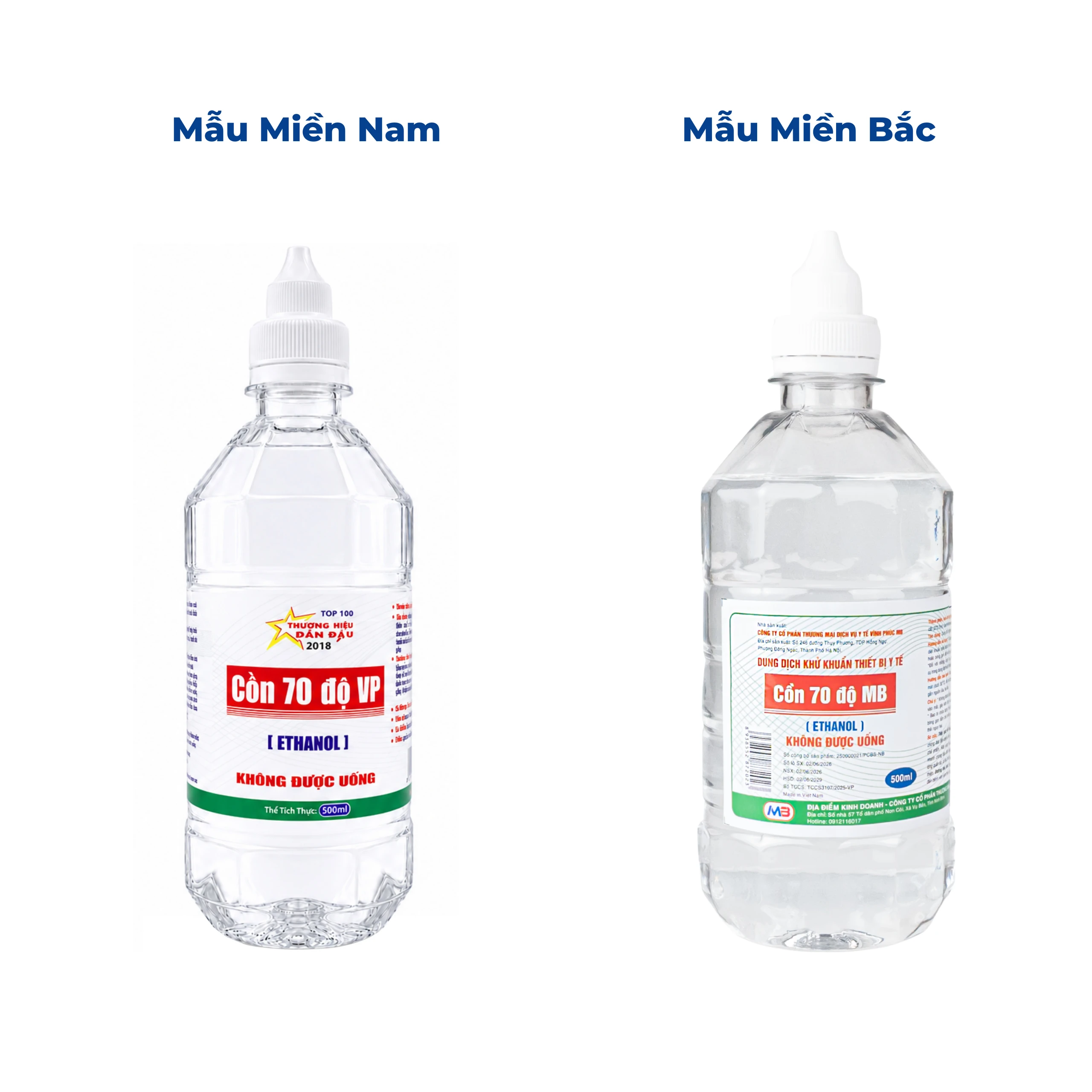 Cồn 70 độ Vĩnh Phúc 500ml dùng sát trùng da và tiệt trùng dụng cụ y tế 2