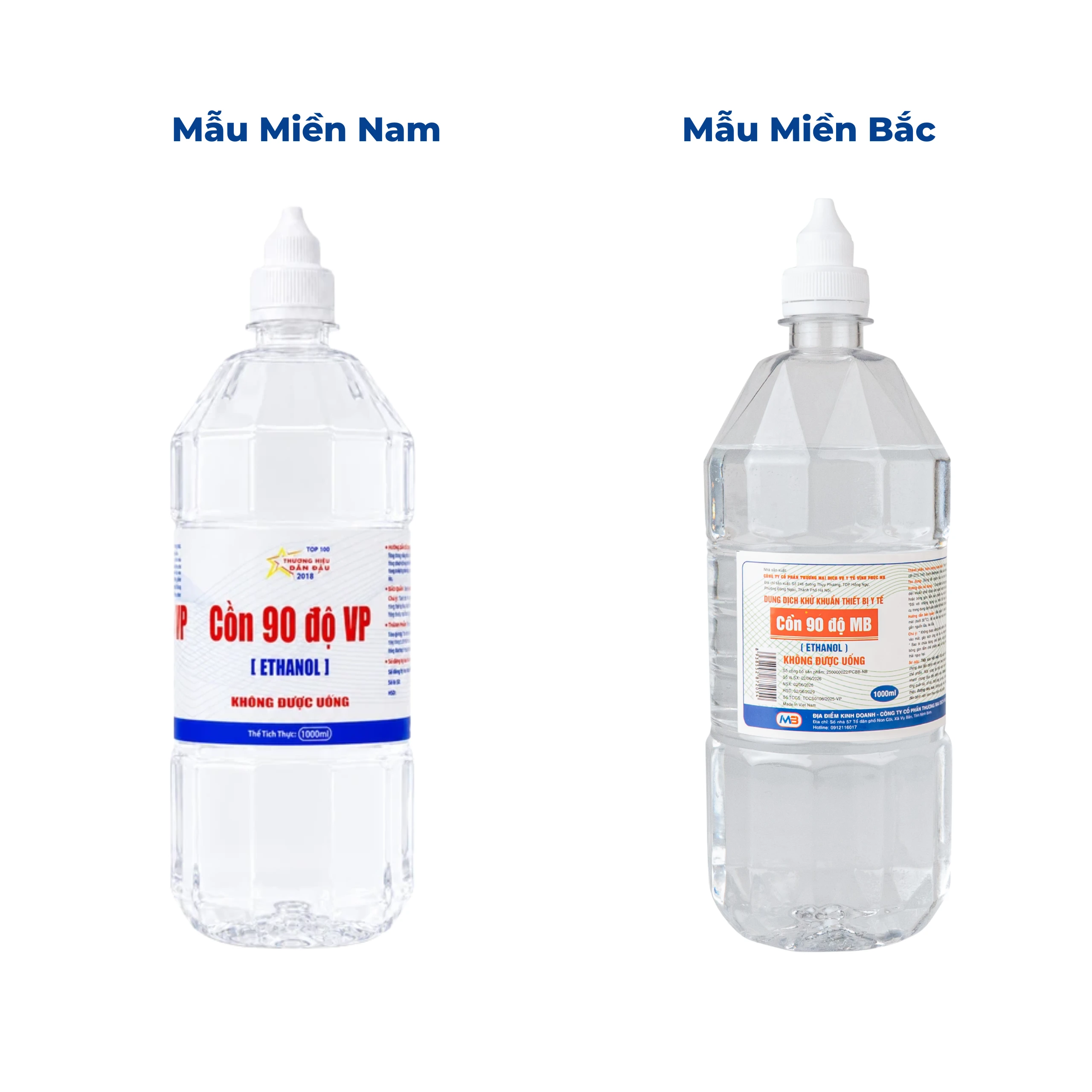 Cồn 90 độ Vĩnh Phúc 1000ml dùng sát trùng vết thương và tiệt trùng dụng cụ y tế 2