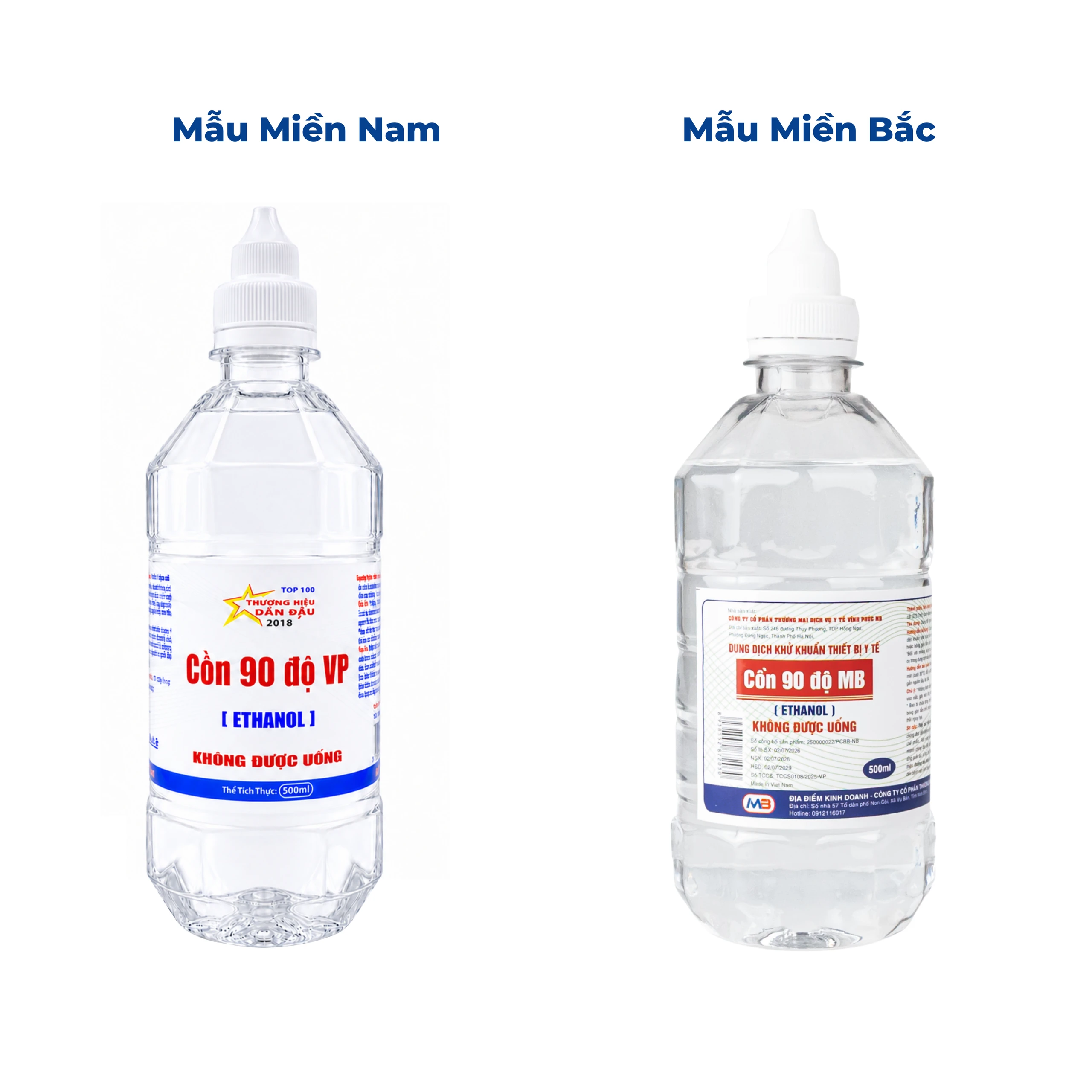 Cồn 90 độ Vĩnh Phúc 500ml dùng sát trùng vết thương và tiệt trùng dụng cụ y tế 2