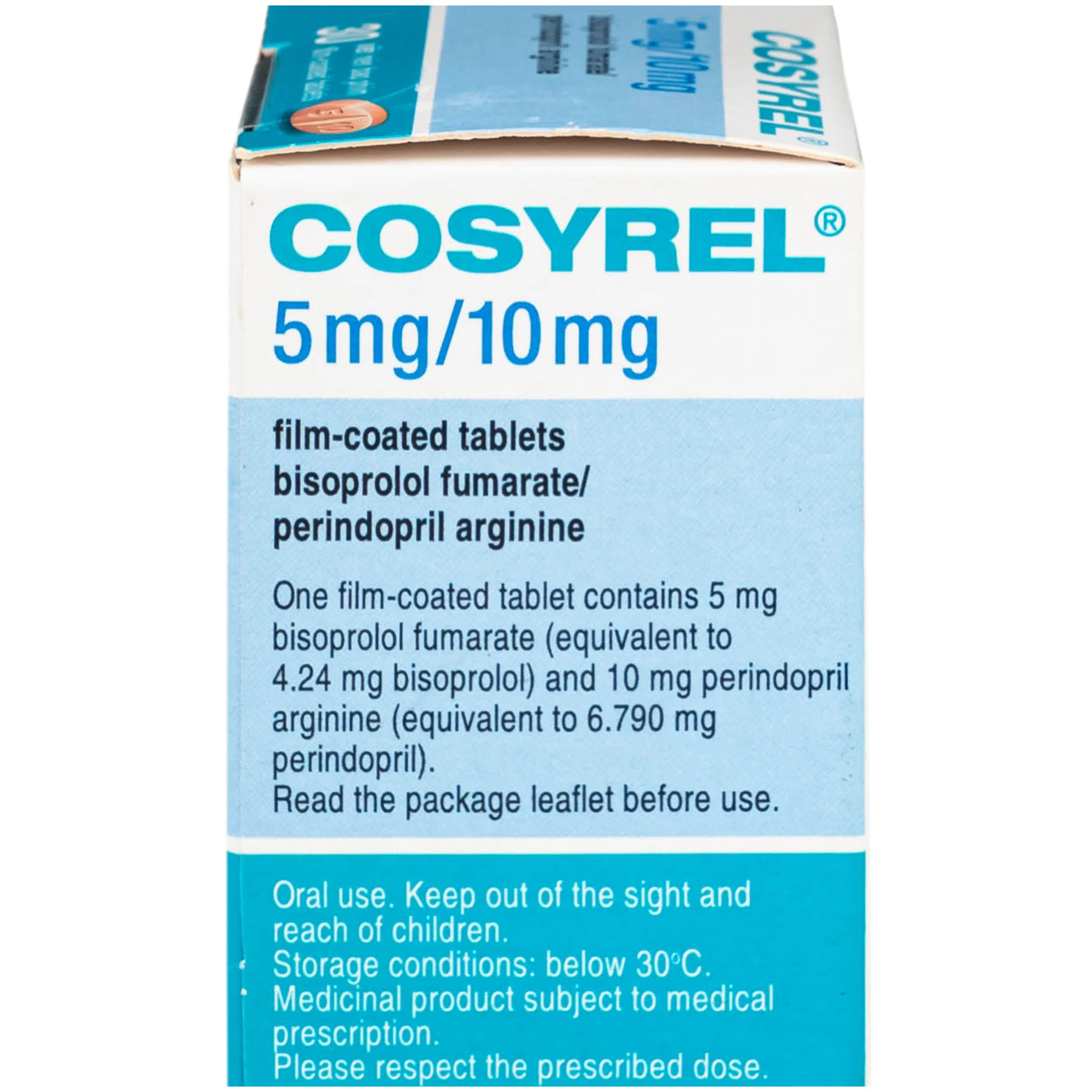 Thuốc Cosyrel 5mg/10mg điều trị tăng huyết áp (hộp 30 viên) 5