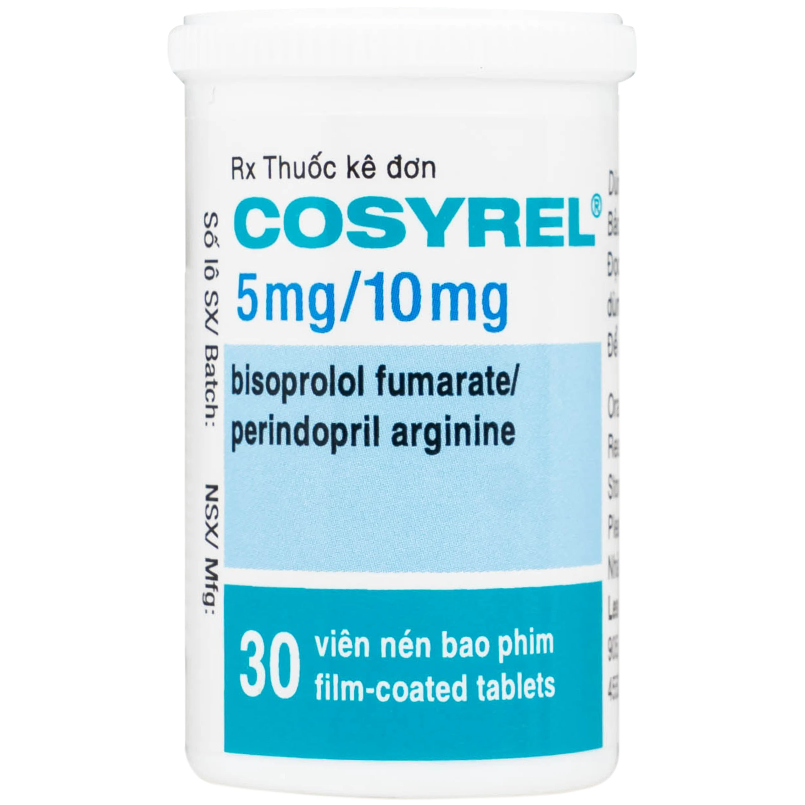 Thuốc Cosyrel 5mg/10mg điều trị tăng huyết áp (hộp 30 viên) 6