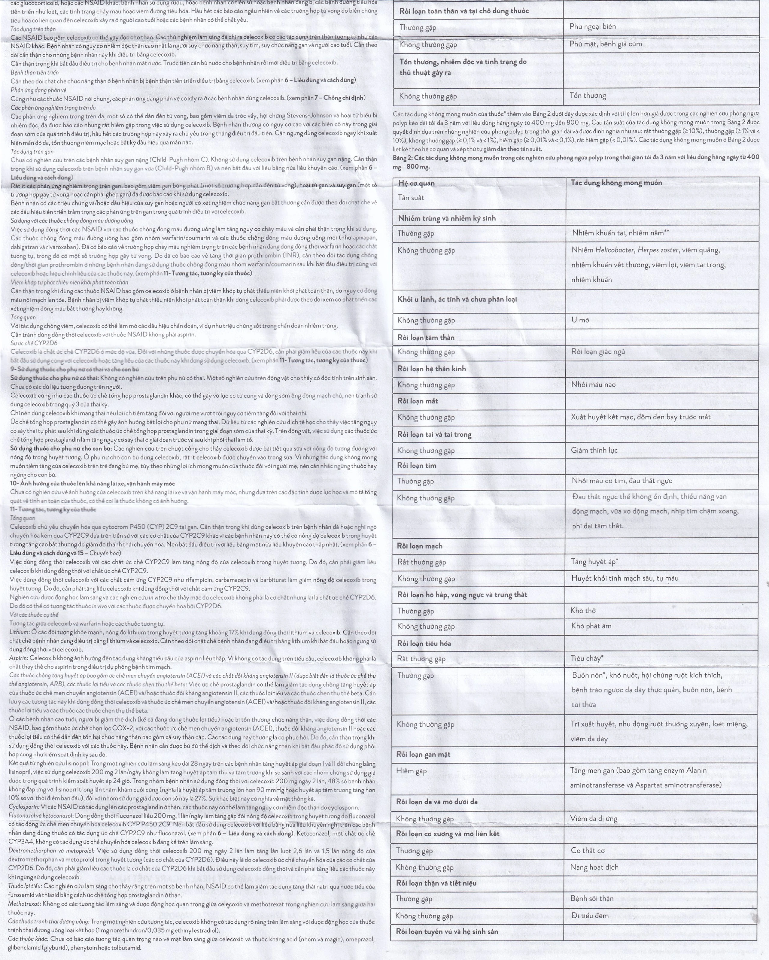 Viên nang cứng Coxileb 200 Glomed điều trị viêm khớp dạng thấp (3 vỉ x 10 viên)