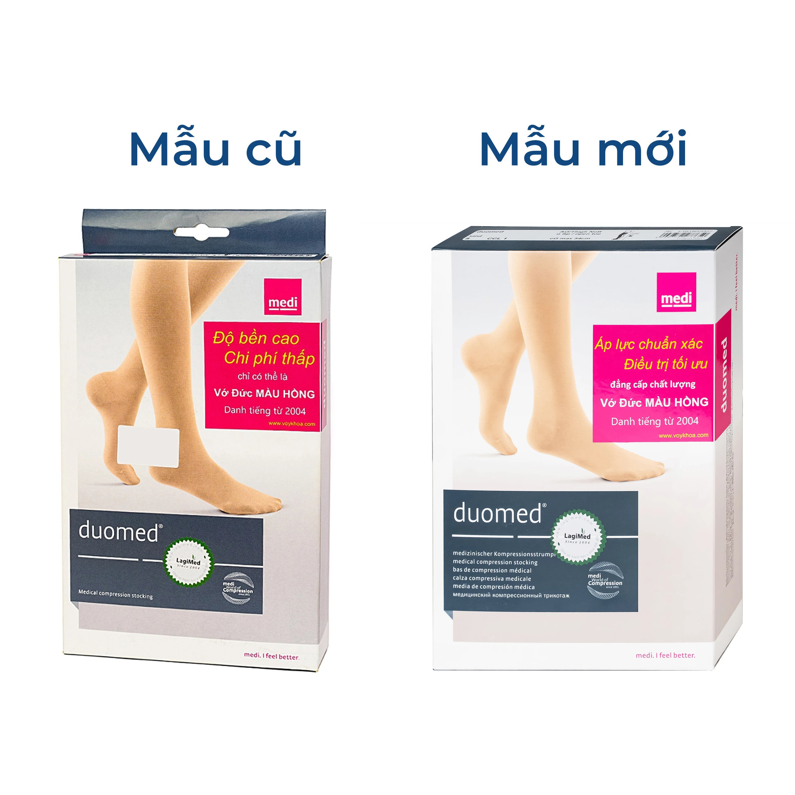 Vớ đùi giãn tĩnh mạch Duomed size S