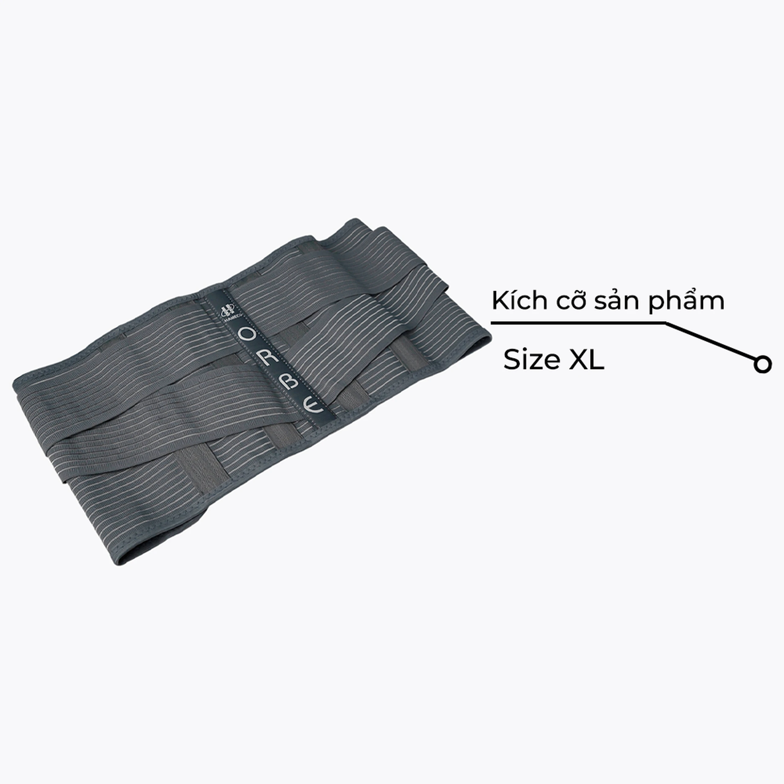 Đai thắt lưng Olumba Orbe size XL hỗ trợ giảm đau, cố định cột sống