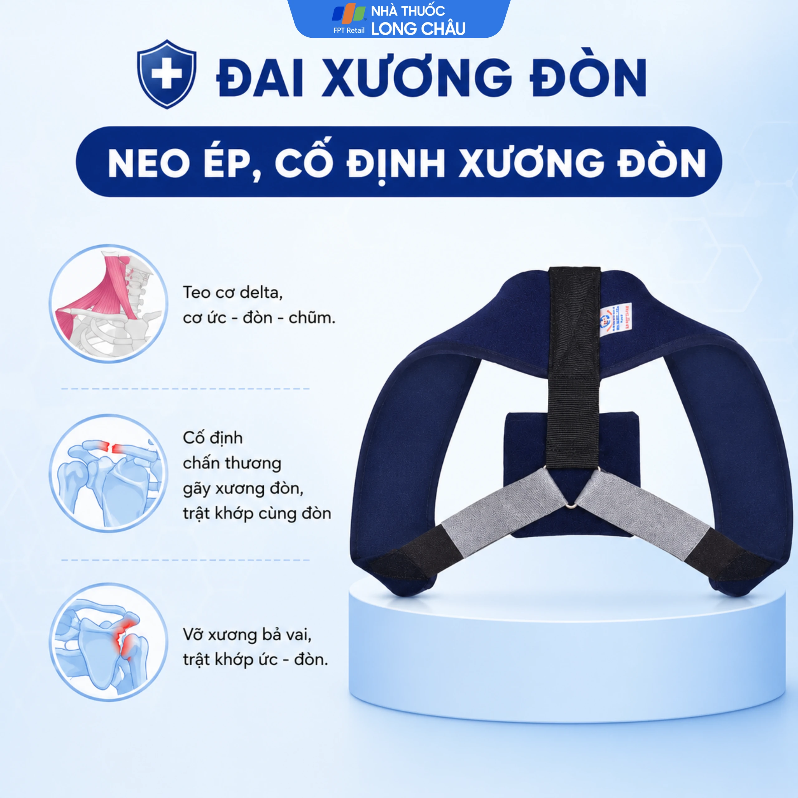Đai xương đòn size 8 Gia Hưng 2