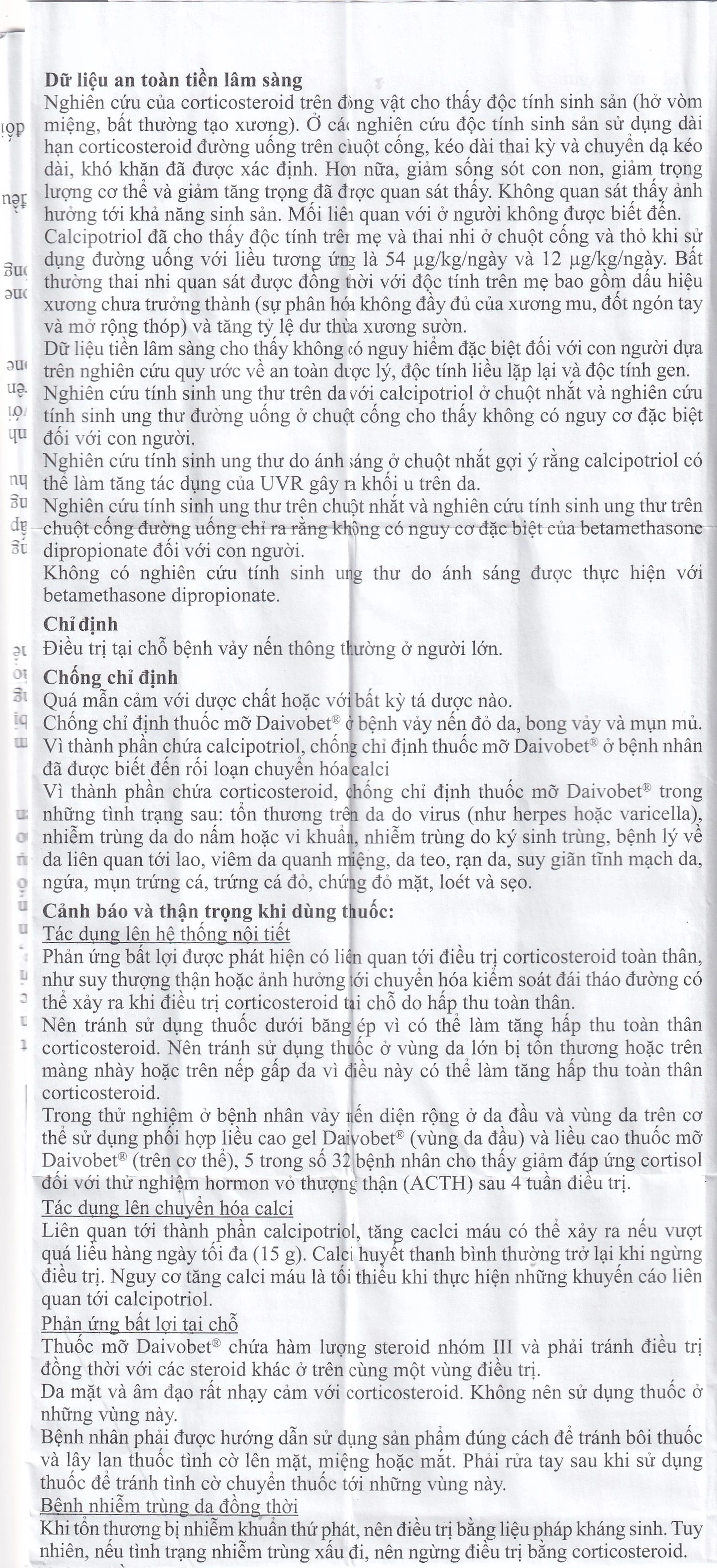 Thuốc mỡ Daivobet LEO điều trị bệnh vảy nến mảng mạn tính (15g)