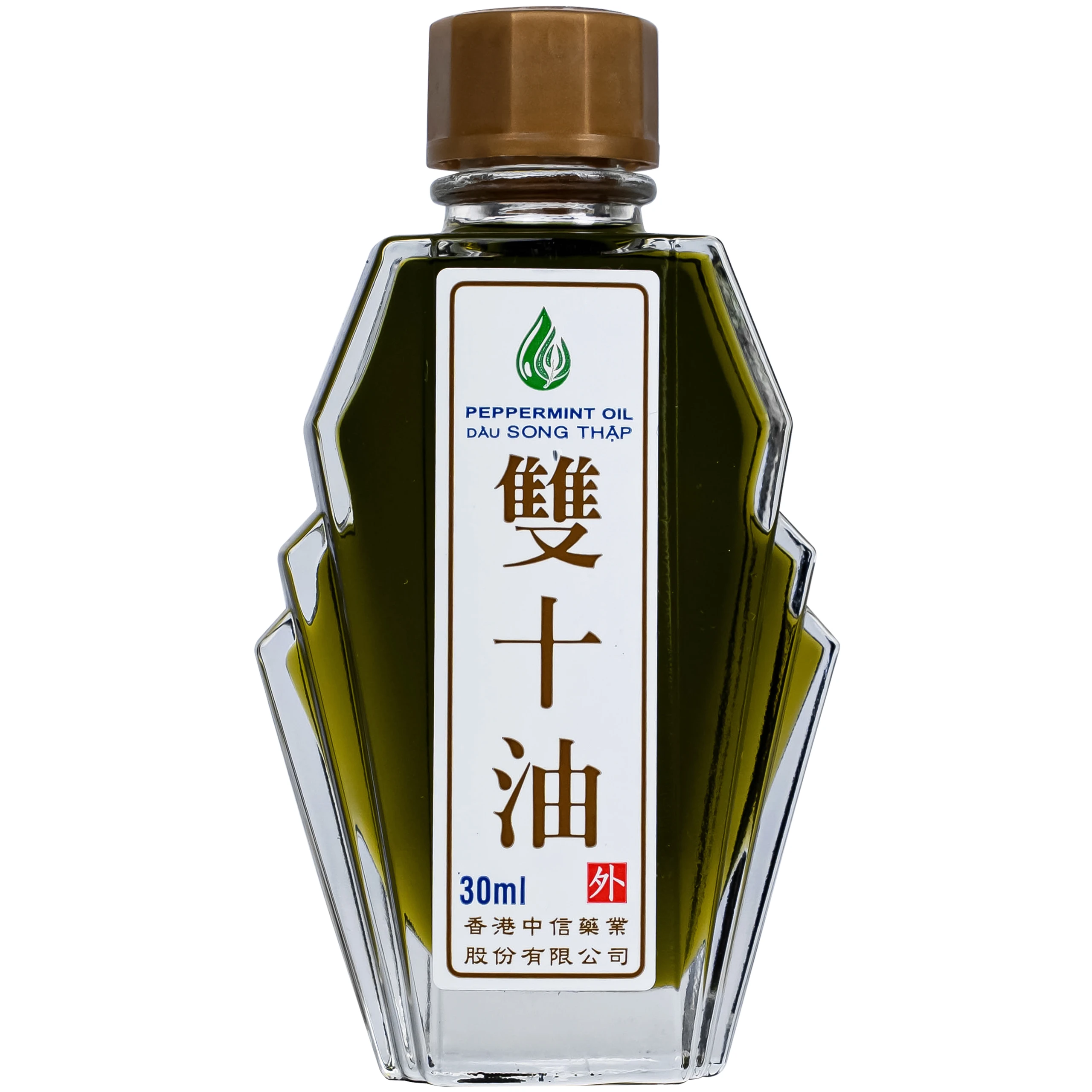 Dầu gió Song Thập Peppermint oil 30ml Hong Kong Zung Seon