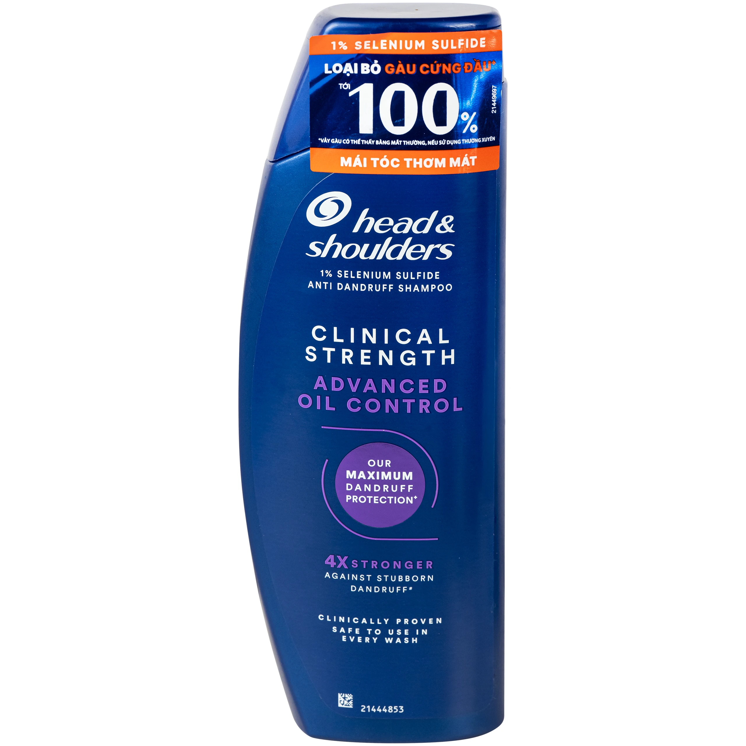 Dầu gội  Head & Shoulders clinical strength advanced oil control gàu dai dẳng và da đầu dầu (400ml) 1