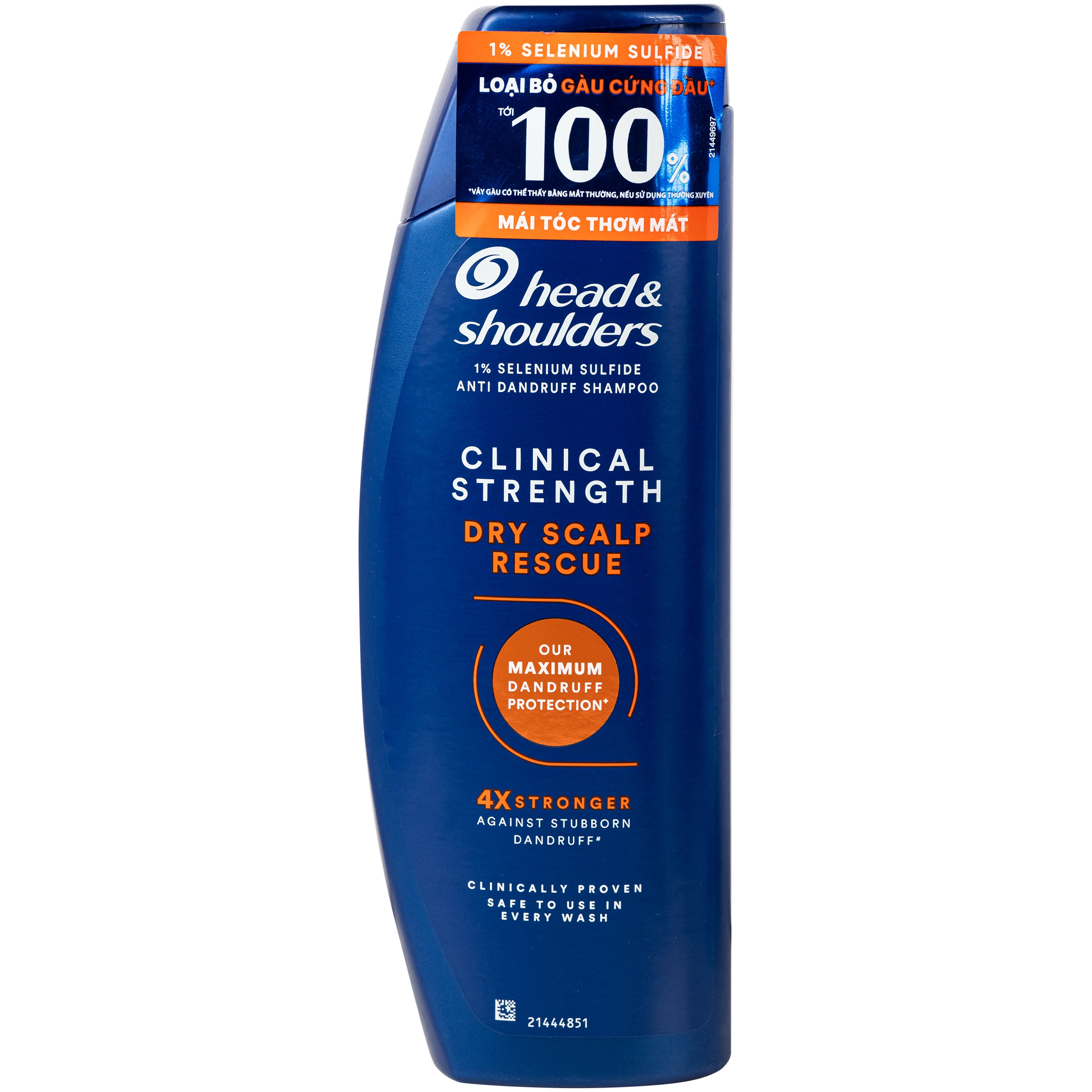 Dầu gội Head & Shoulders clinical strength dry scalp rescue gàu dai dẳng và da đầu khô (400ml) 1