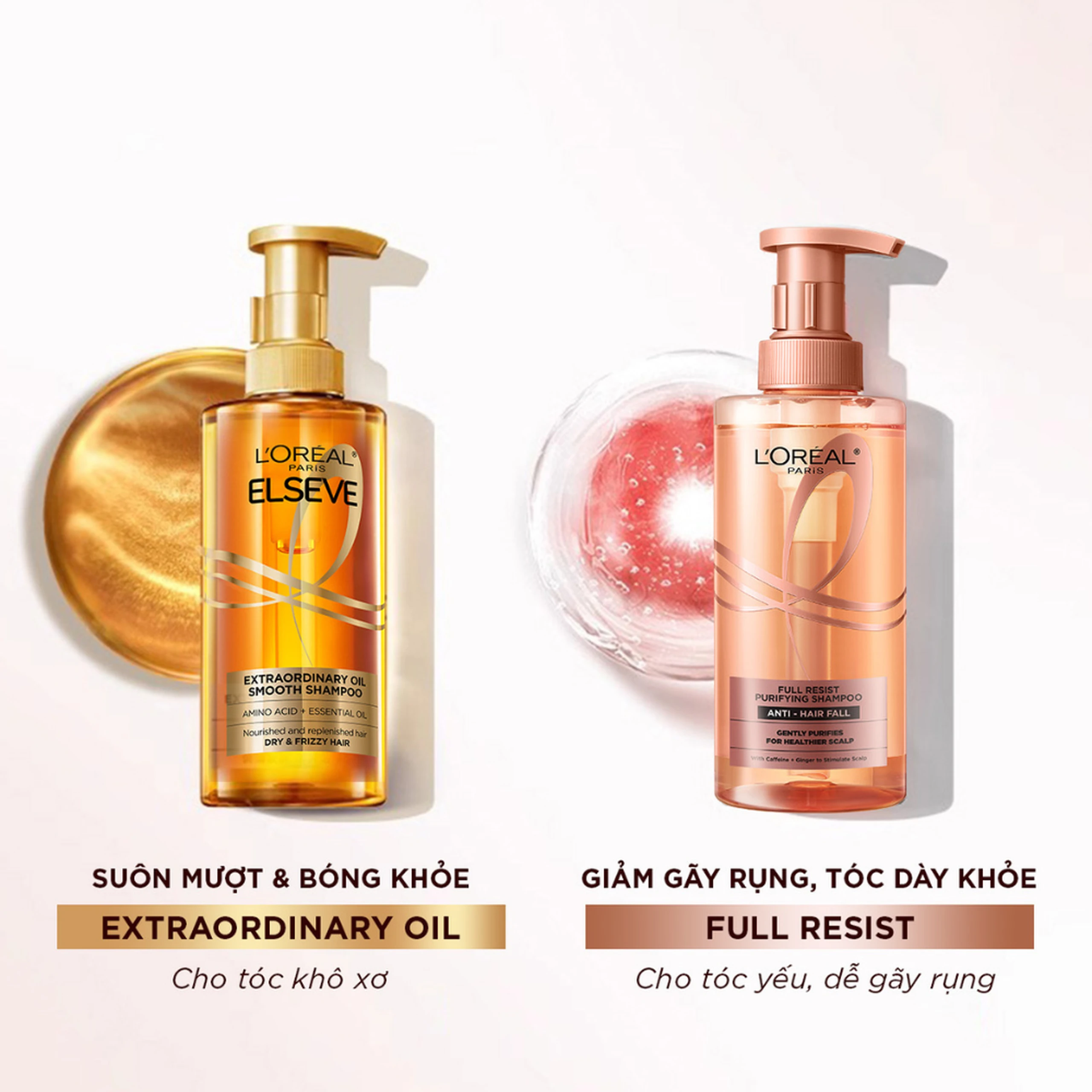Dầu gội L'oreal full resist purifying giảm gãy rụng tóc giúp tóc chắc khỏe (440ml) 7