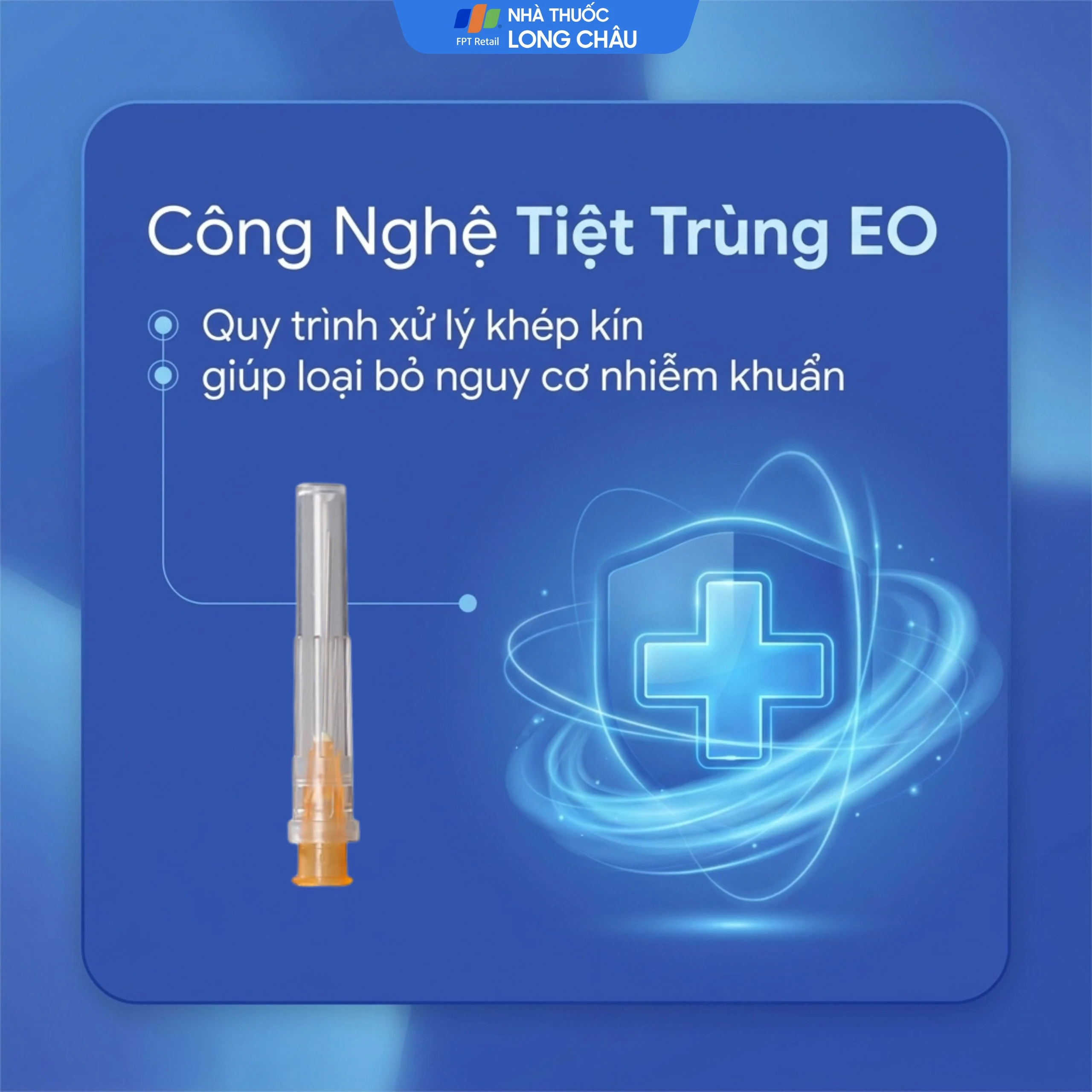 Đầu kim 23G Vinahankook vô trùng, dùng một lần (100 cái) 4
