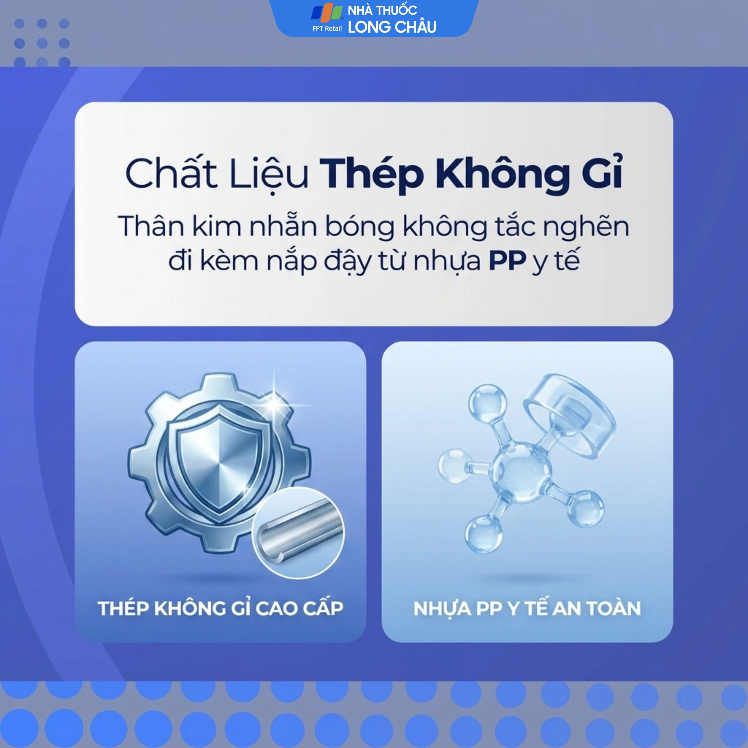 Đầu kim 23G Vinahankook vô trùng, dùng một lần (100 cái) 6