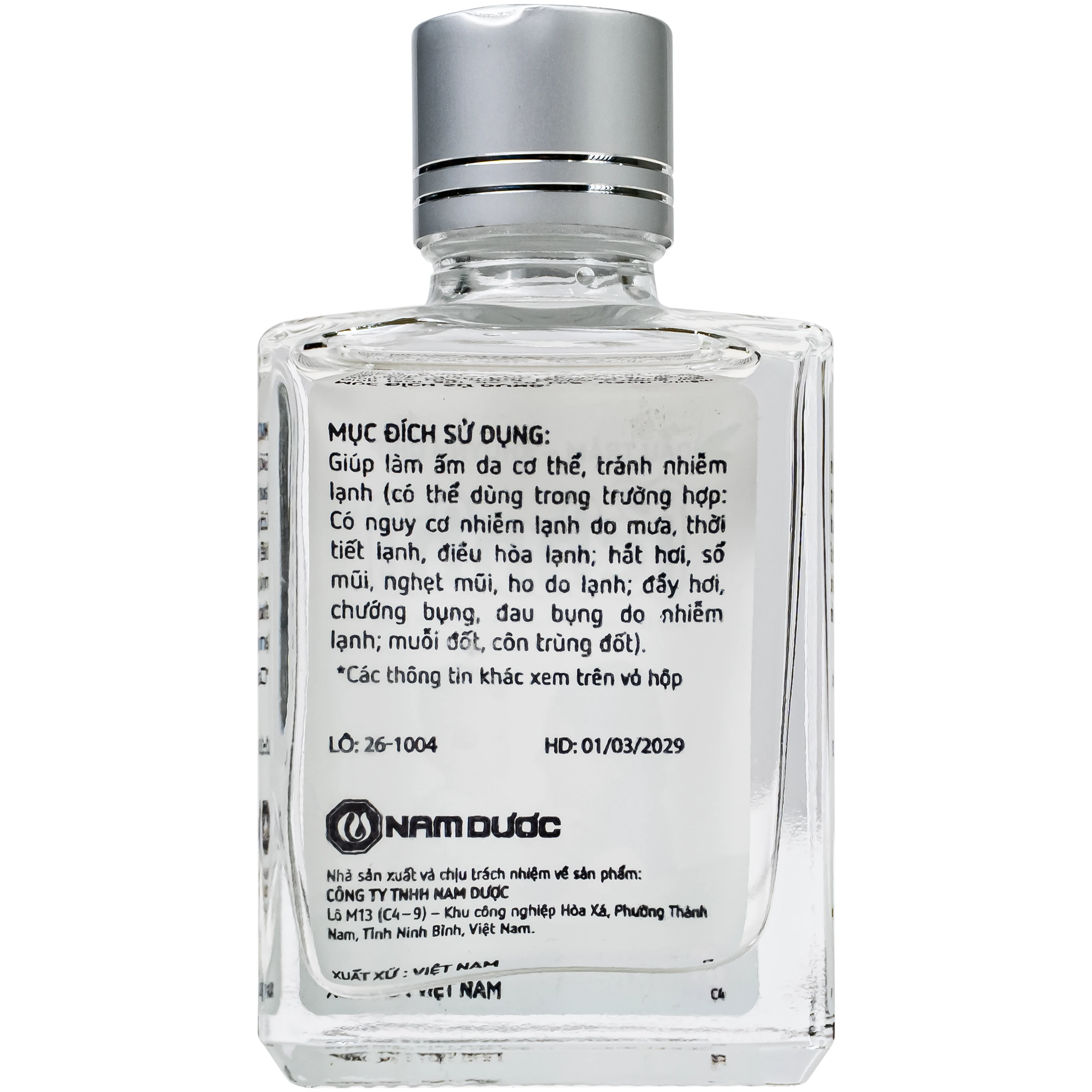Dầu tràm khuynh diệp Ích nhi giúp giữ ấm cơ thể, phòng cảm lạnh (30ml) 6