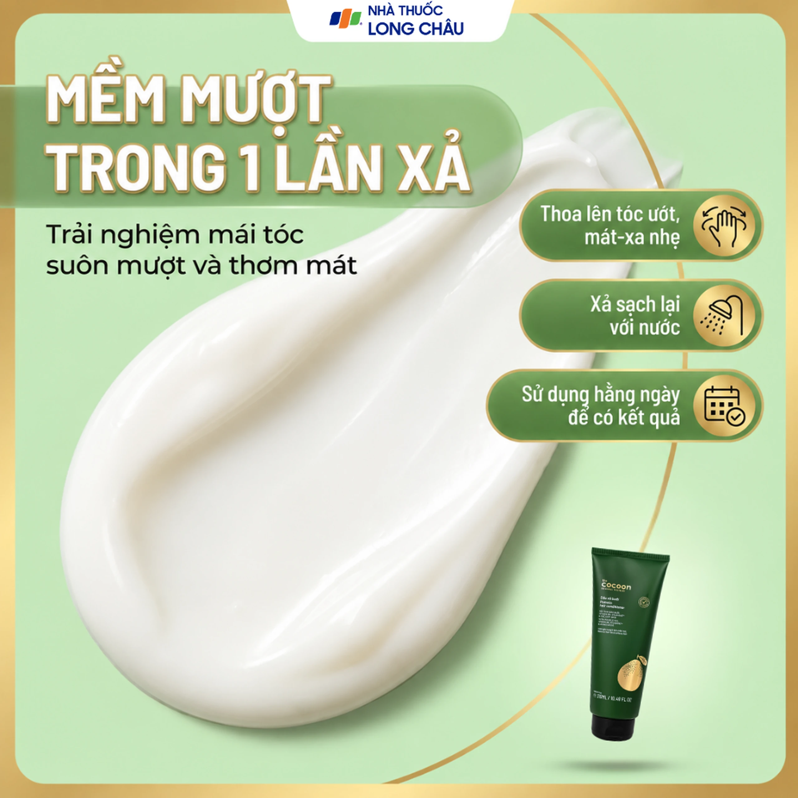 Dầu xả bưởi Cocoon 310ml 5