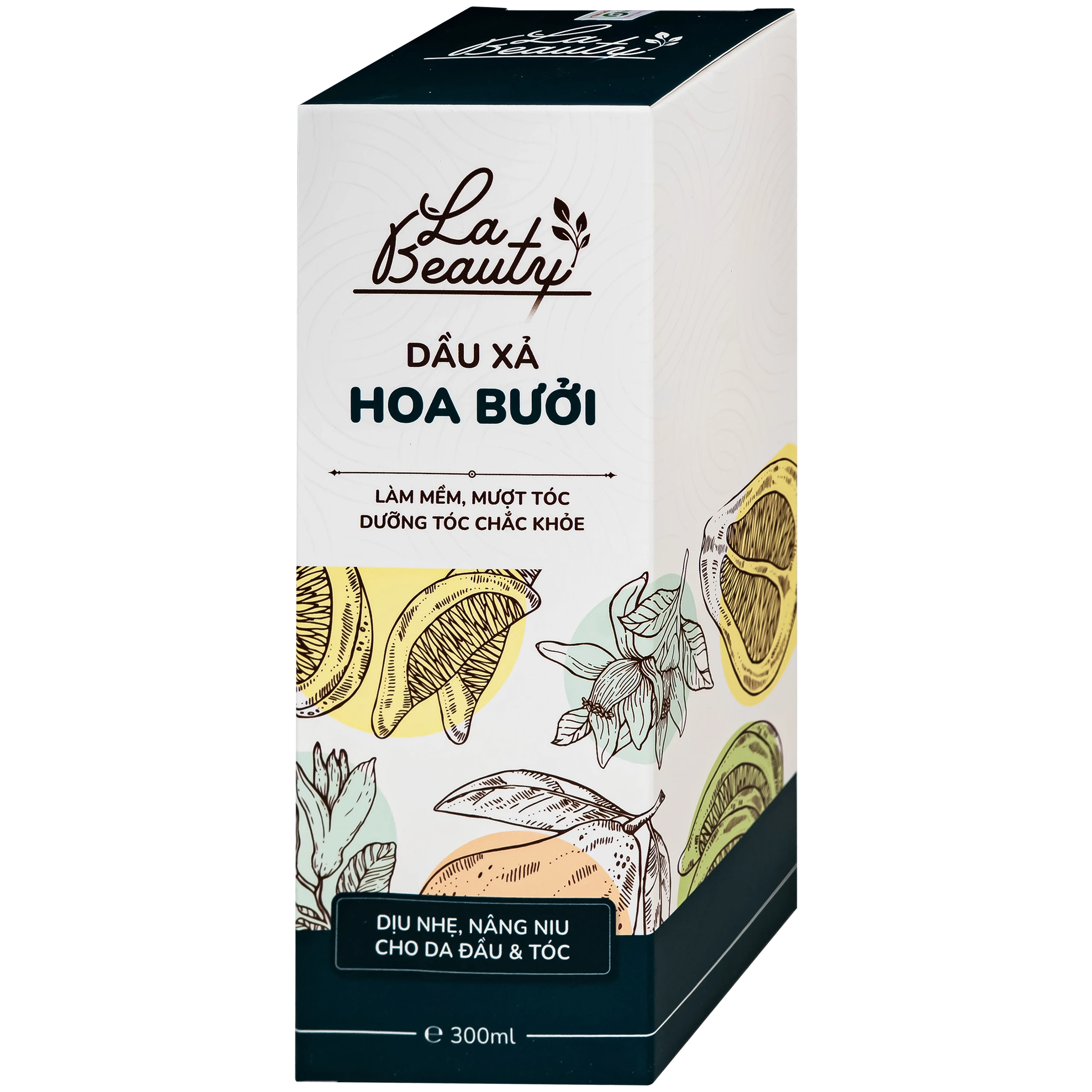 Dầu xả Hoa Bưởi La Beauty mượt tóc và giảm gãy rụng (300ml) 3
