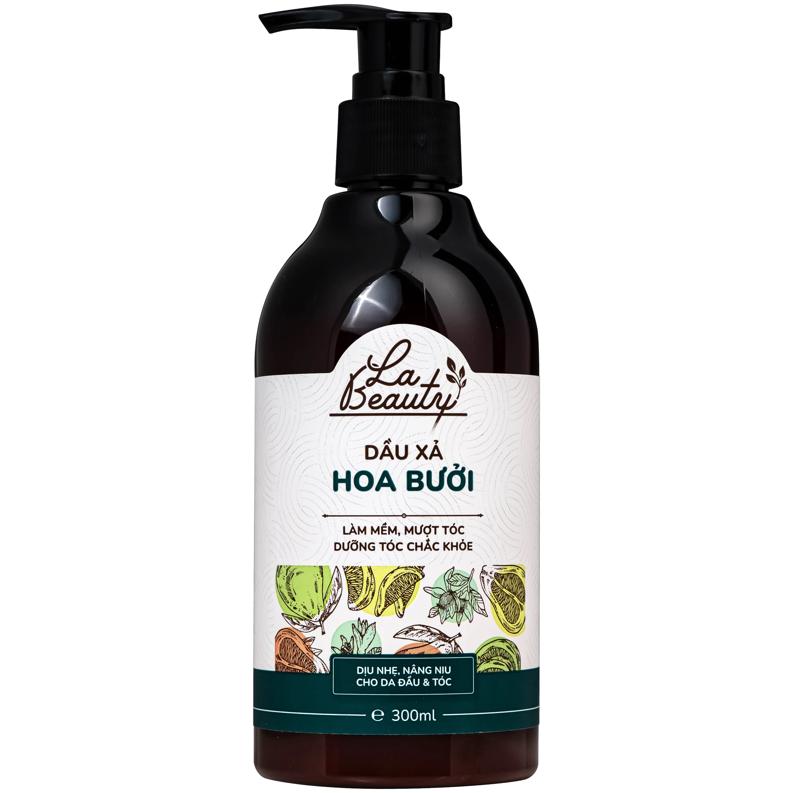 Dầu xả Hoa Bưởi La Beauty mượt tóc và giảm gãy rụng (300ml) 2