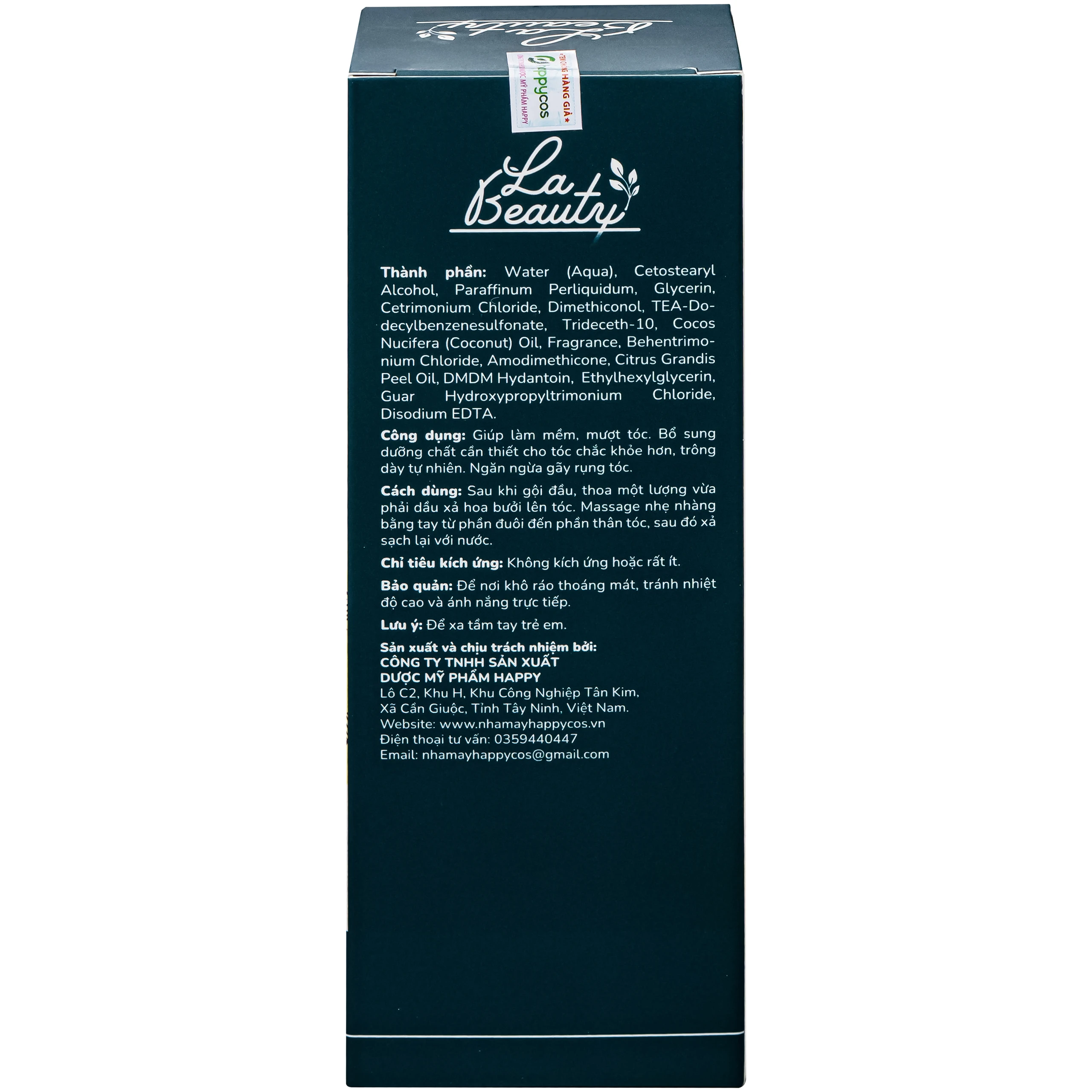 Dầu xả Hoa Bưởi La Beauty mượt tóc và giảm gãy rụng (300ml)