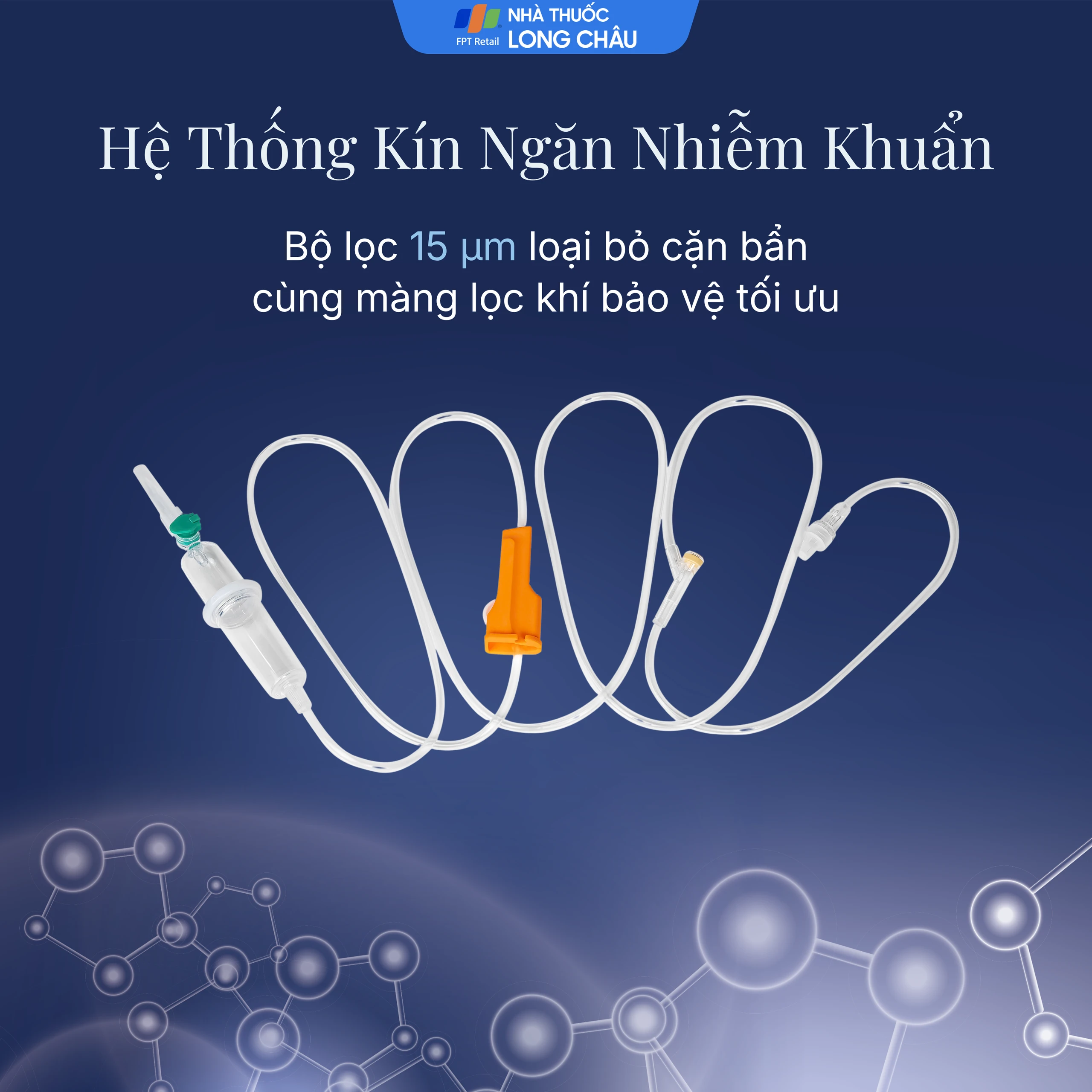 Dây truyền Braun dùng truyền dịch, truyền thuốc cho người bệnh (10 cái) 6