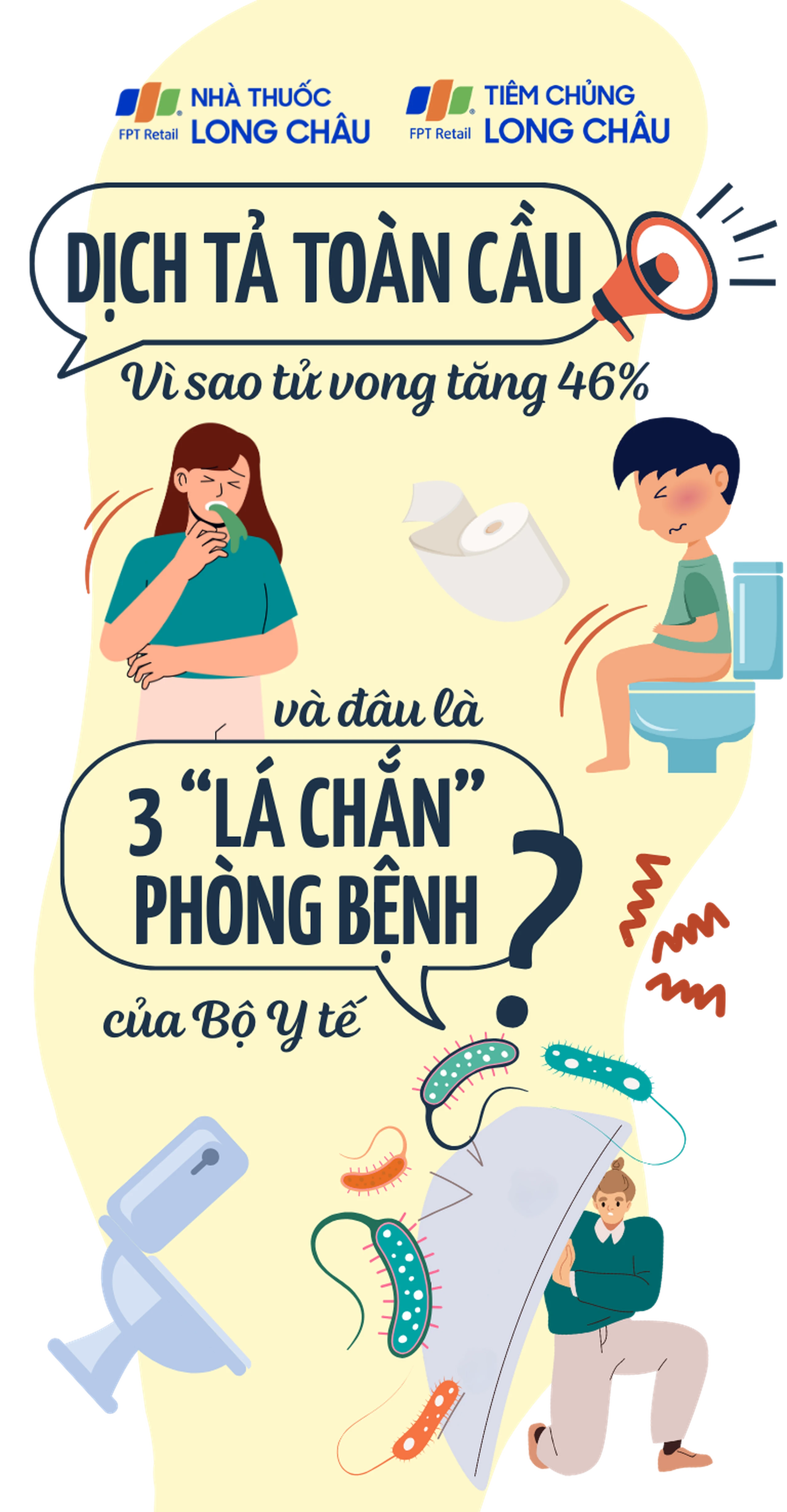 Dịch tả toàn cầu: Vì sao tử vong tăng 46% và đâu là 3 “lá chắn” phòng bệnh của Bộ Y tế? mobile