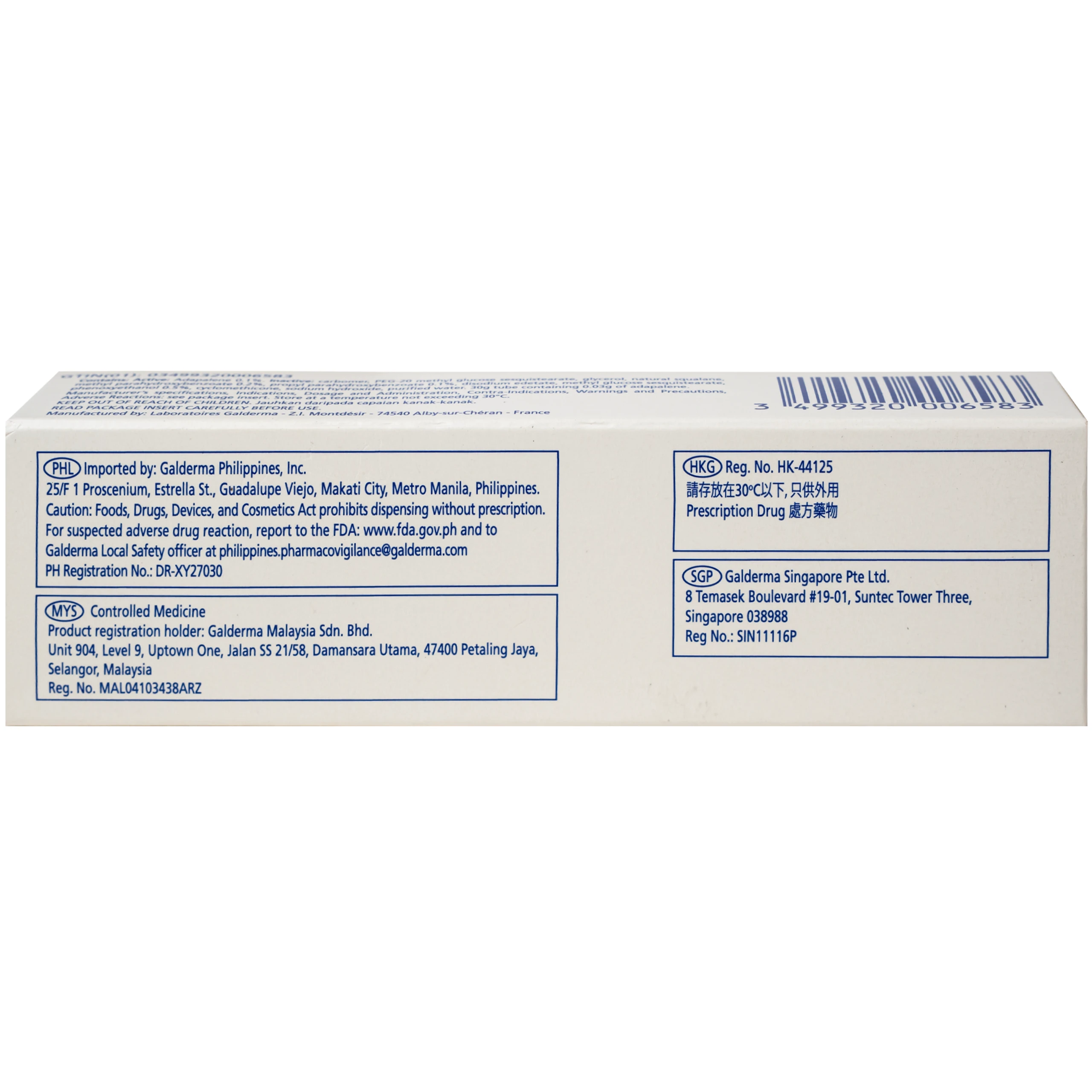 Kem Differin Galderma điều trị mụn trứng cá (30g) 3