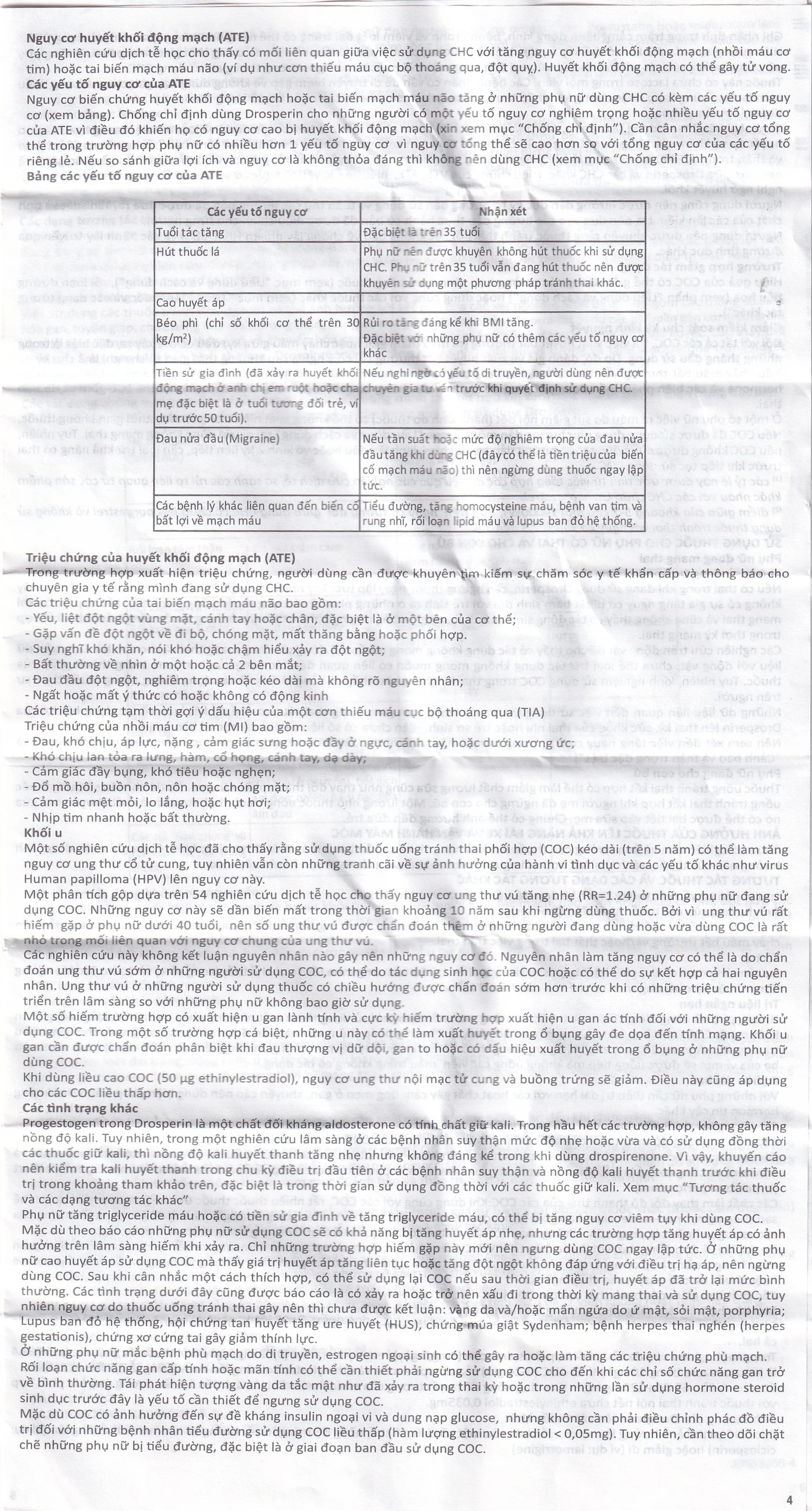 Thuốc tránh thai hằng ngày Drosperin Abbott (1 vỉ x 28 viên)