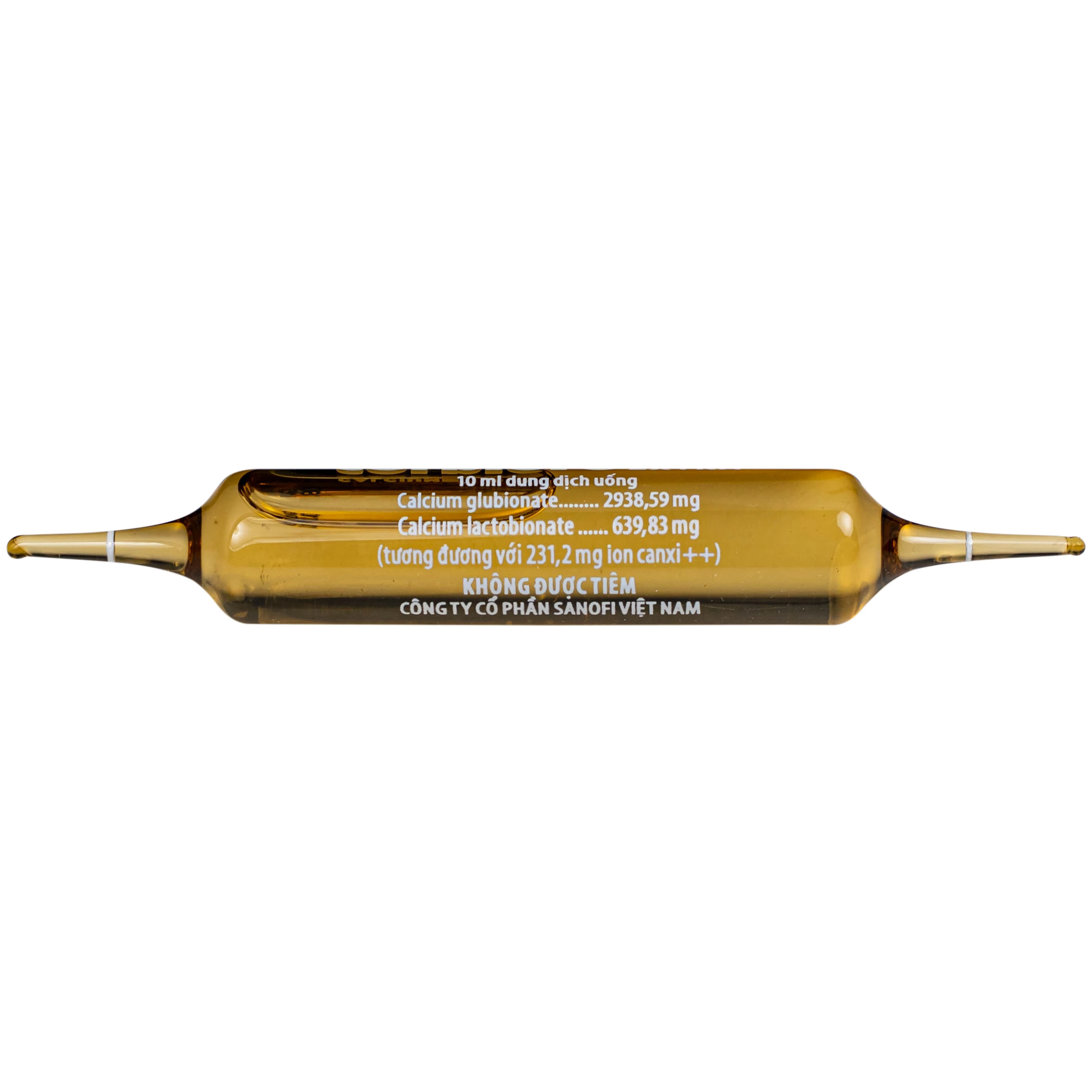 Dung dịch uống Calcium Corbière Extra Sanofi bổ sung canxi, hỗ trợ điều trị loãng xương (3 vỉ x 10 ống x 10ml) 7