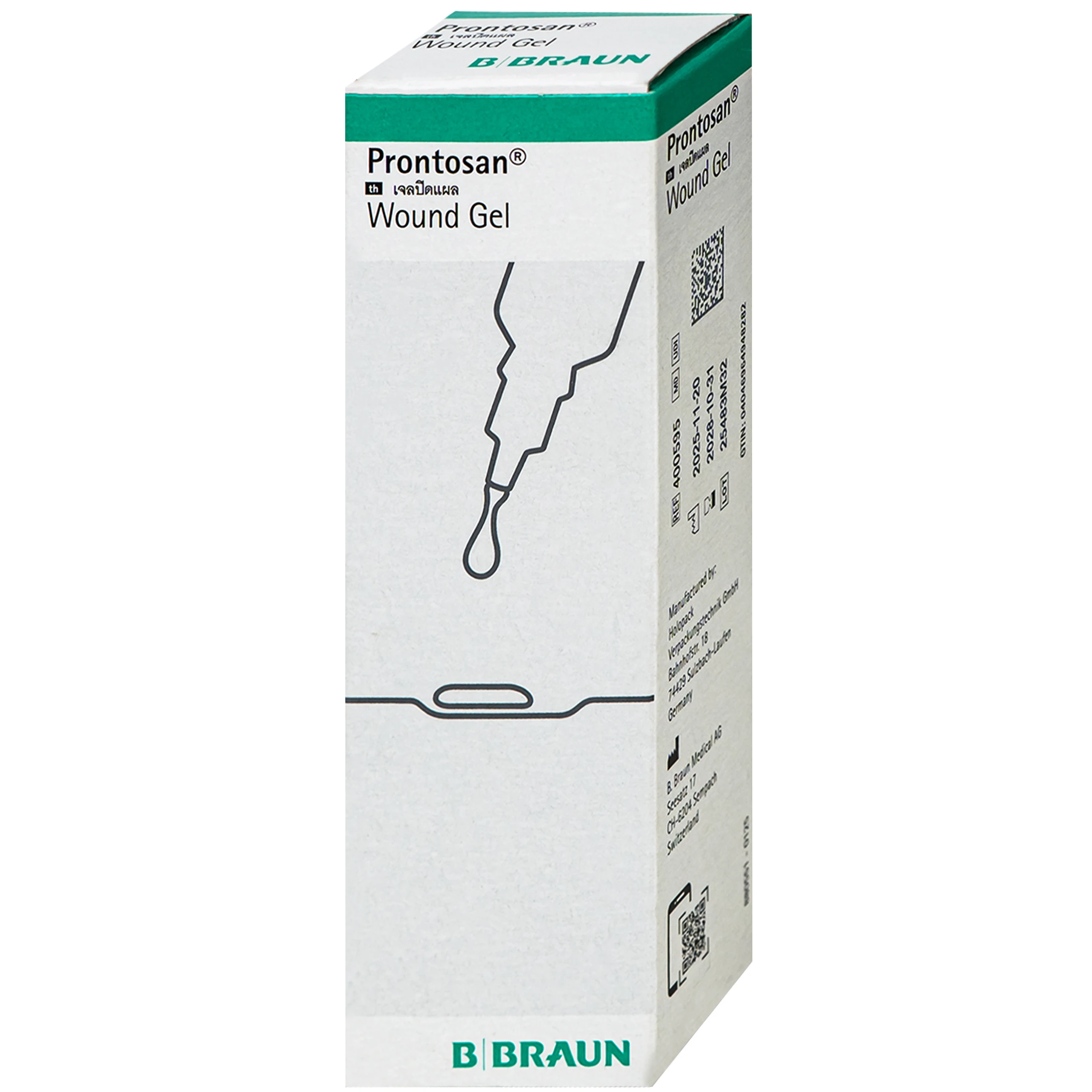 Dung dịch làm mềm vết thương Prontosan Wound-gel Braun 30ml 9