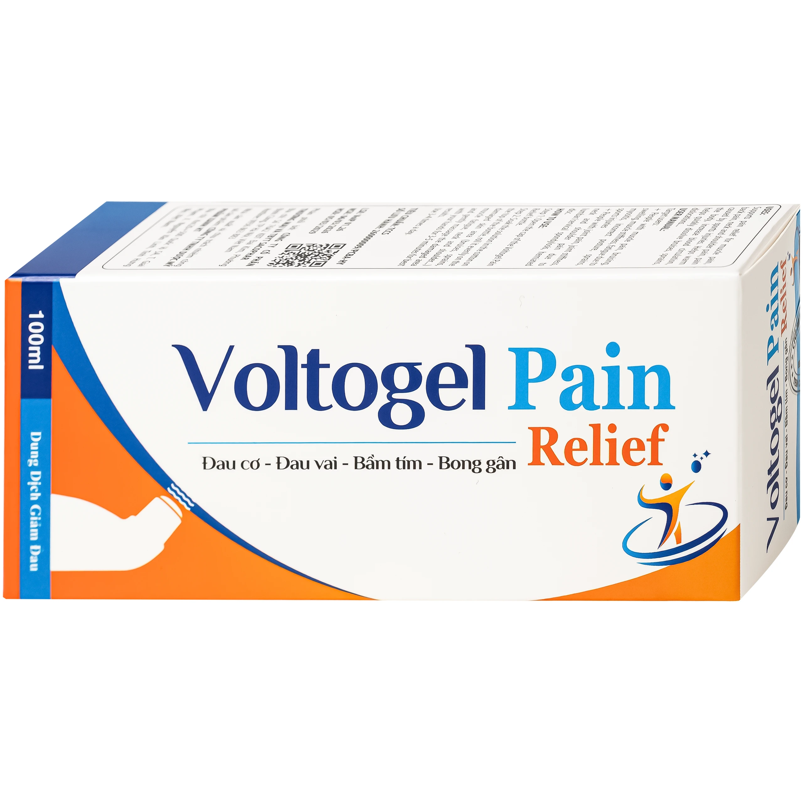 Dung dịch Voltogel Pain relief giúp giảm đau, tan nhanh vết bầm tím, bong gân và thúc đẩy tuần hoàn máu (100ml) 2