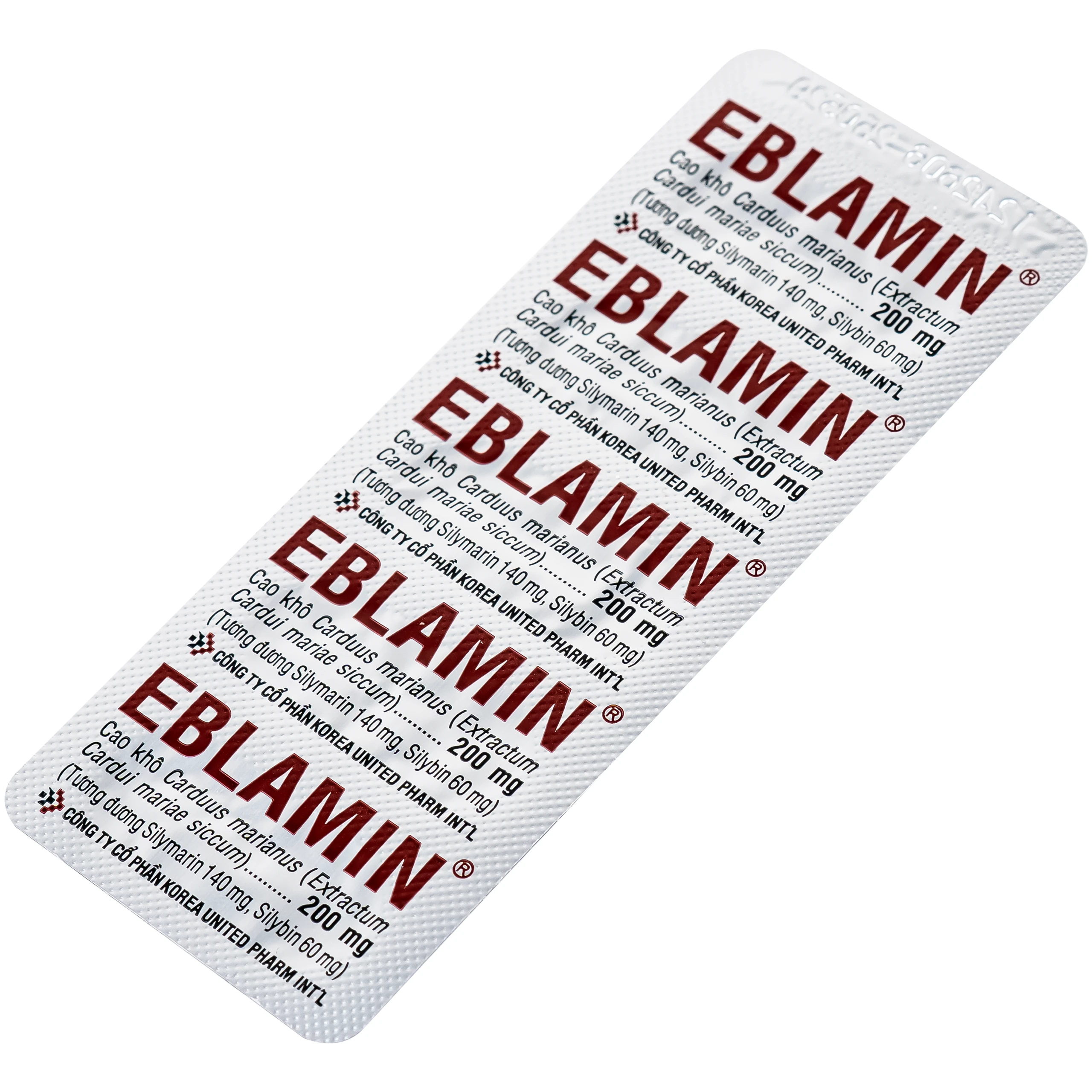 Thuốc Eblamin Korea United hỗ trợ điều trị viêm gan, xơ gan (12 vỉ x 5 viên) 6