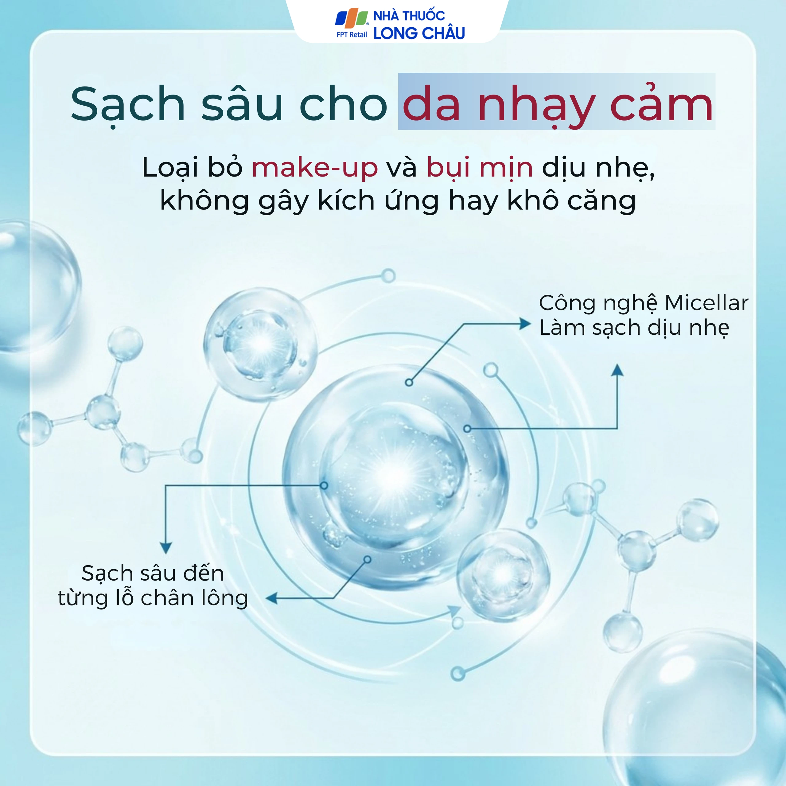 Nước tẩy trang Eucerin Dermato Clean Micellar 3 in 1 dành cho da nhạy cảm (400ml)