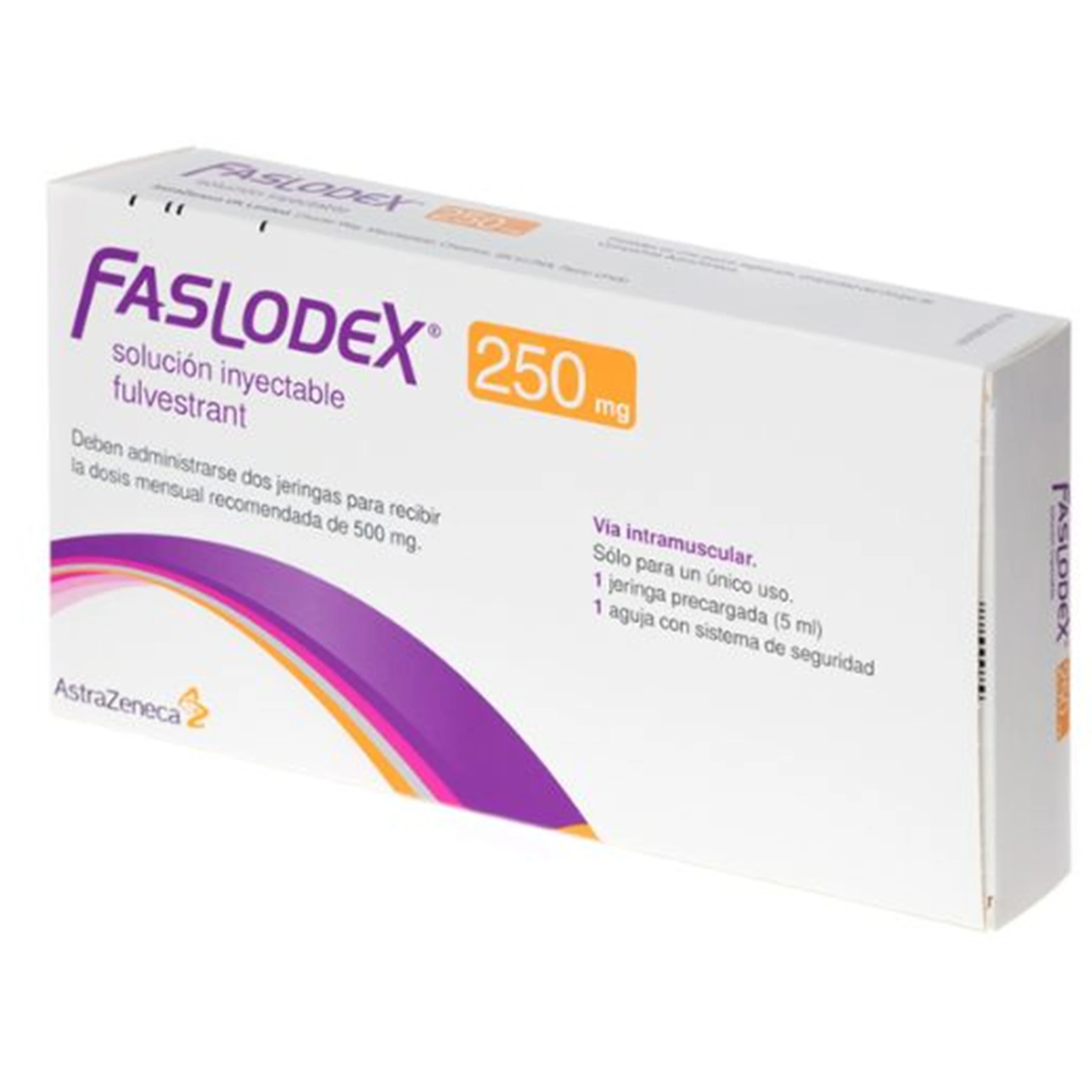 Thuốc tiêm Faslodex 250mg AstraZeneca điều trị ung thư vú tiến triển (2 ống x 5 ml)
