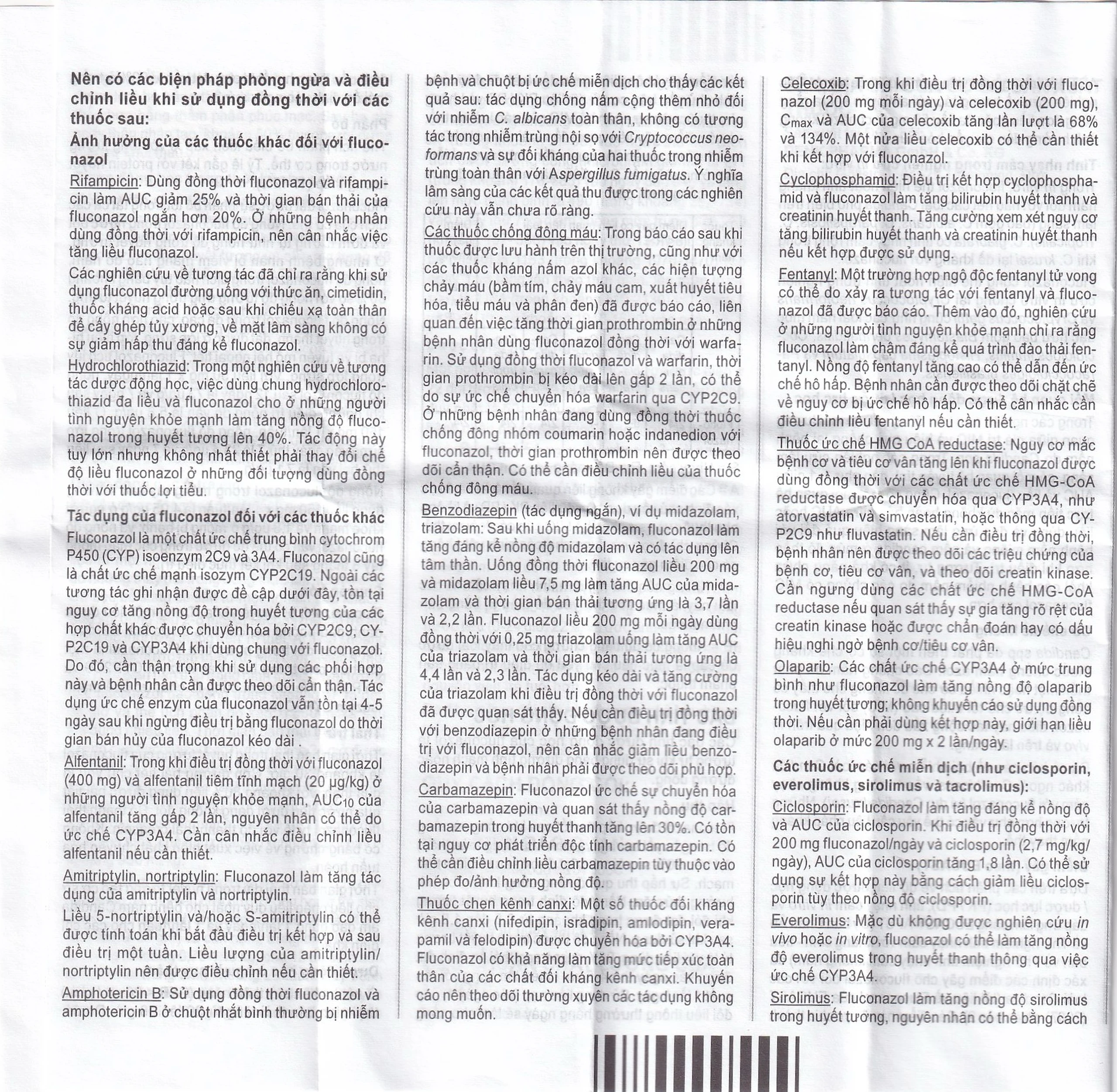 Thuốc Flucona-Denk 150mg điều trị nhiễm nấm candida ở người lớn (1 viên)