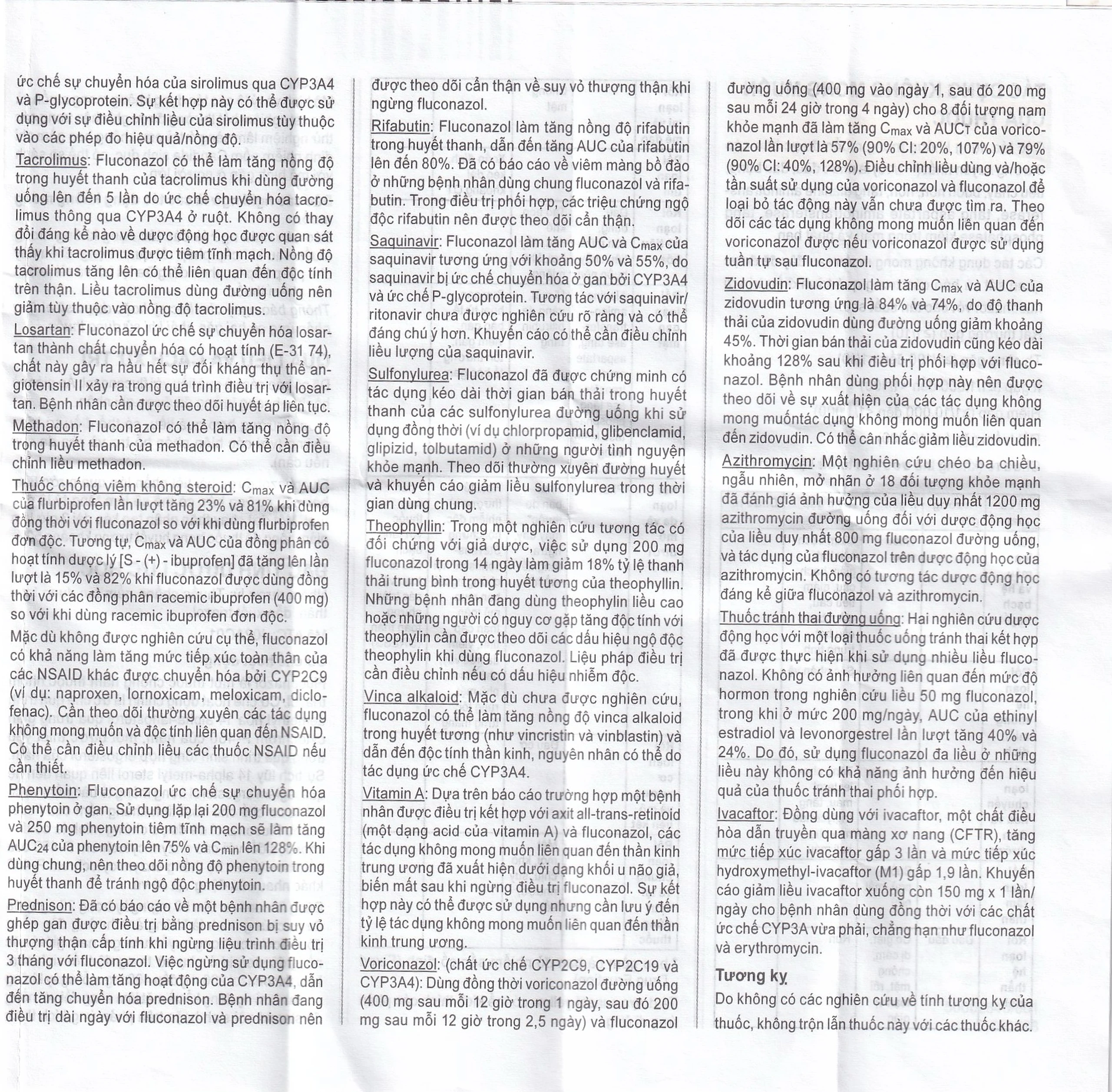 Thuốc Flucona-Denk 150mg điều trị nhiễm nấm candida ở người lớn (1 viên)