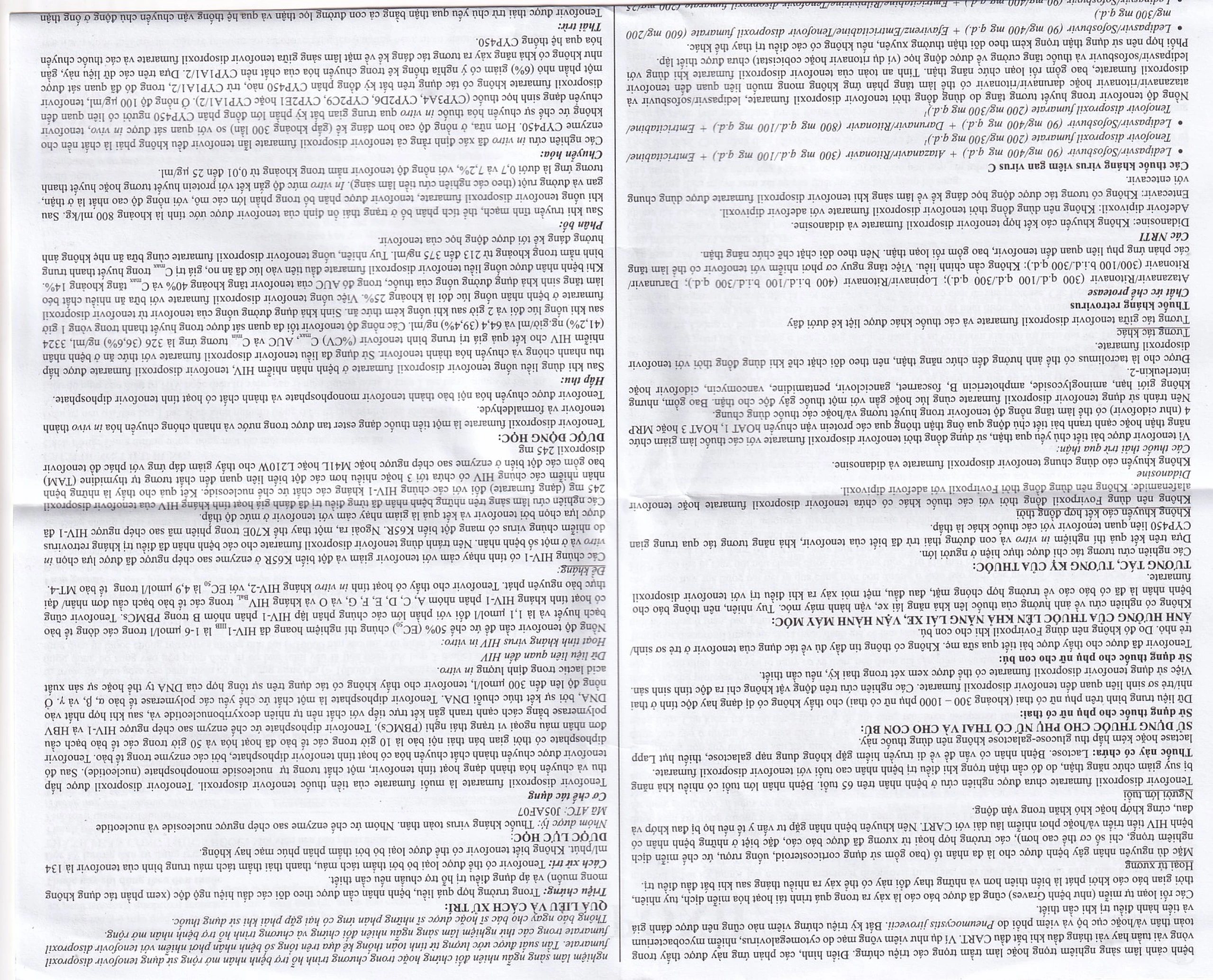 Thuốc Fovirpoxil 300mg OPV điều trị viêm gan B mạn tính và HIV-1 ở người lớn (3 vỉ x 10 viên)