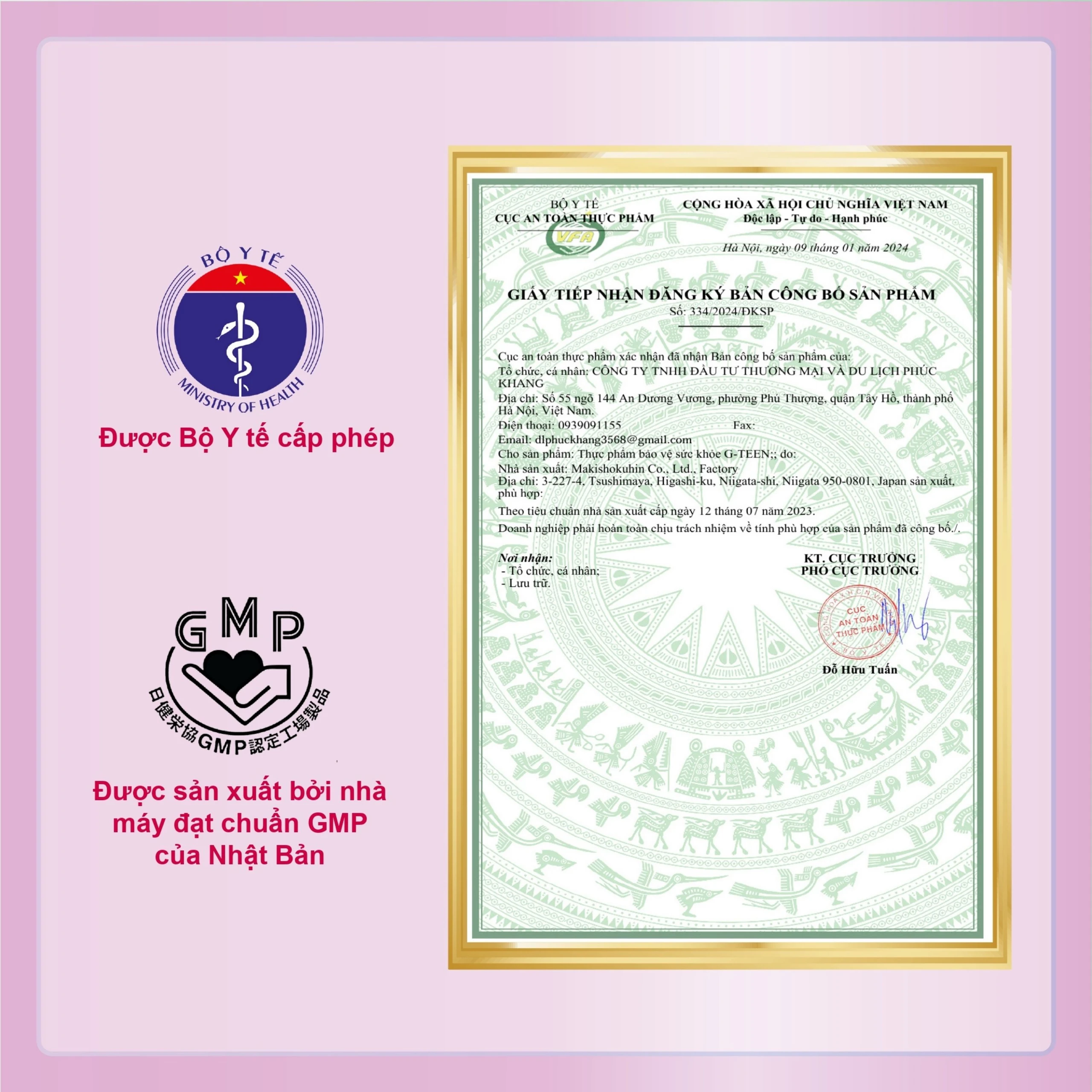 Siro bổ sung vitamin và khoáng chất cho bé gái trong giai đoạn tăng trưởng G-TEEN Kenko (30 gói x 15g) 7