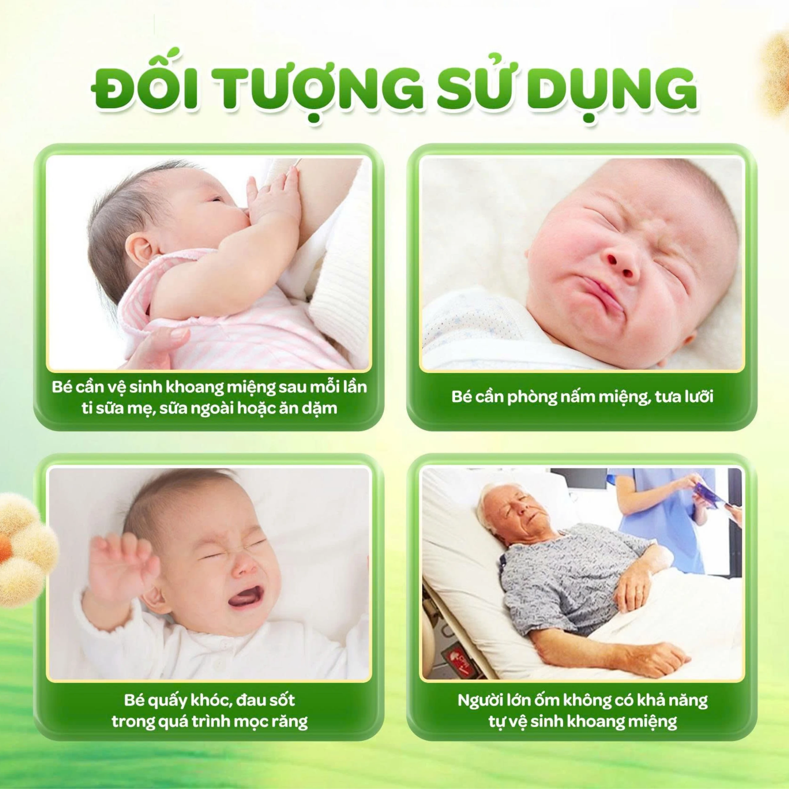 Gạc răng miệng Dr.Papie Starmed (30 gói) làm sạch và bảo vệ răng miệng cho bé