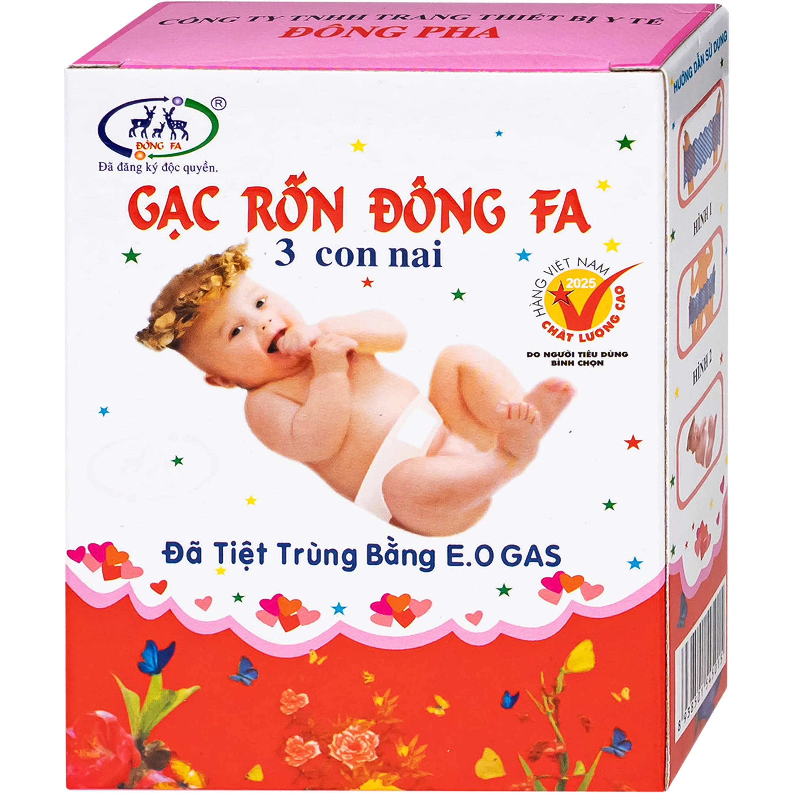 Gạc rốn Đông Pha 4