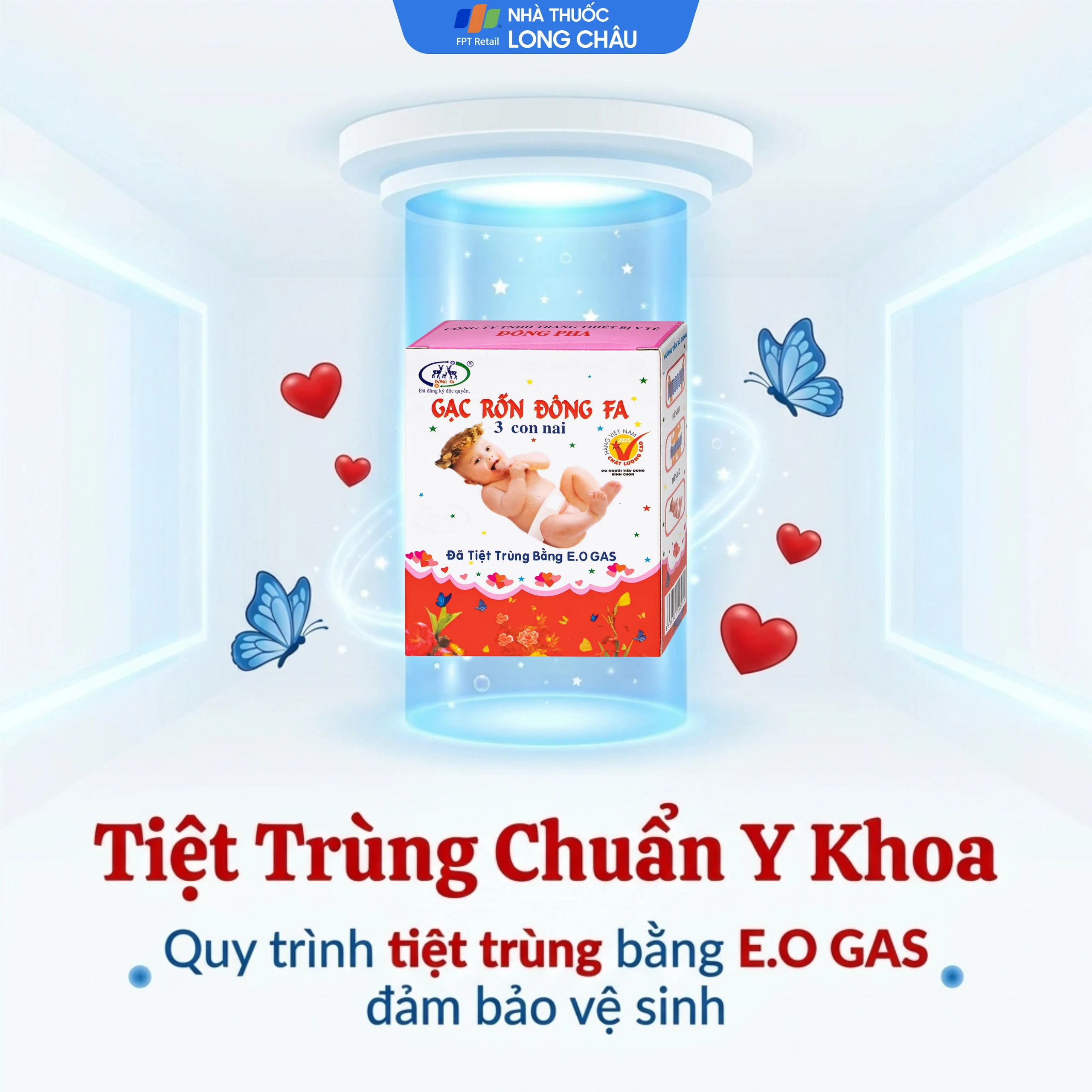 Gạc rốn Đông Pha 5