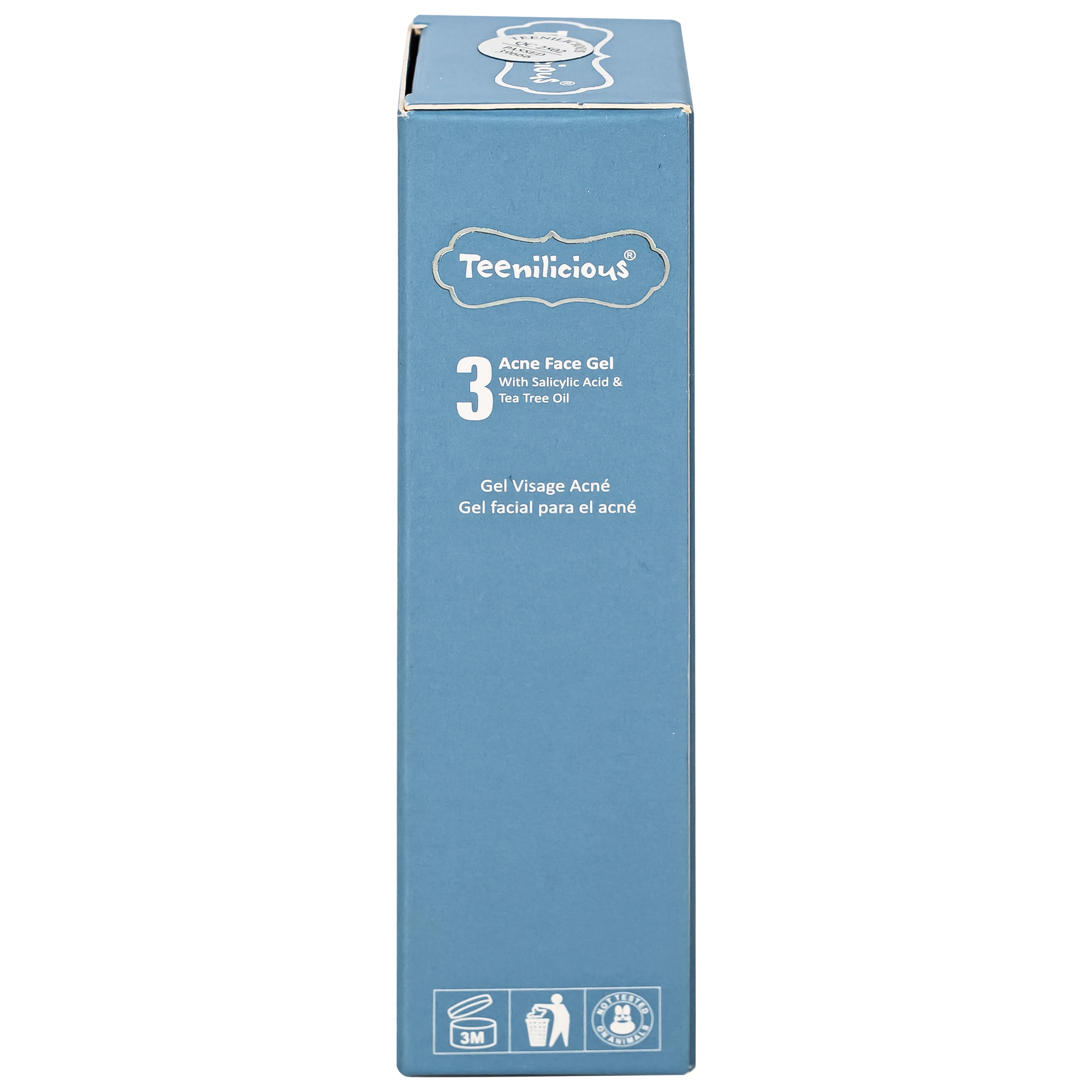 Gel bôi ngừa mụn đầu đen, đầu trắng Teenilicious Hộp 30g