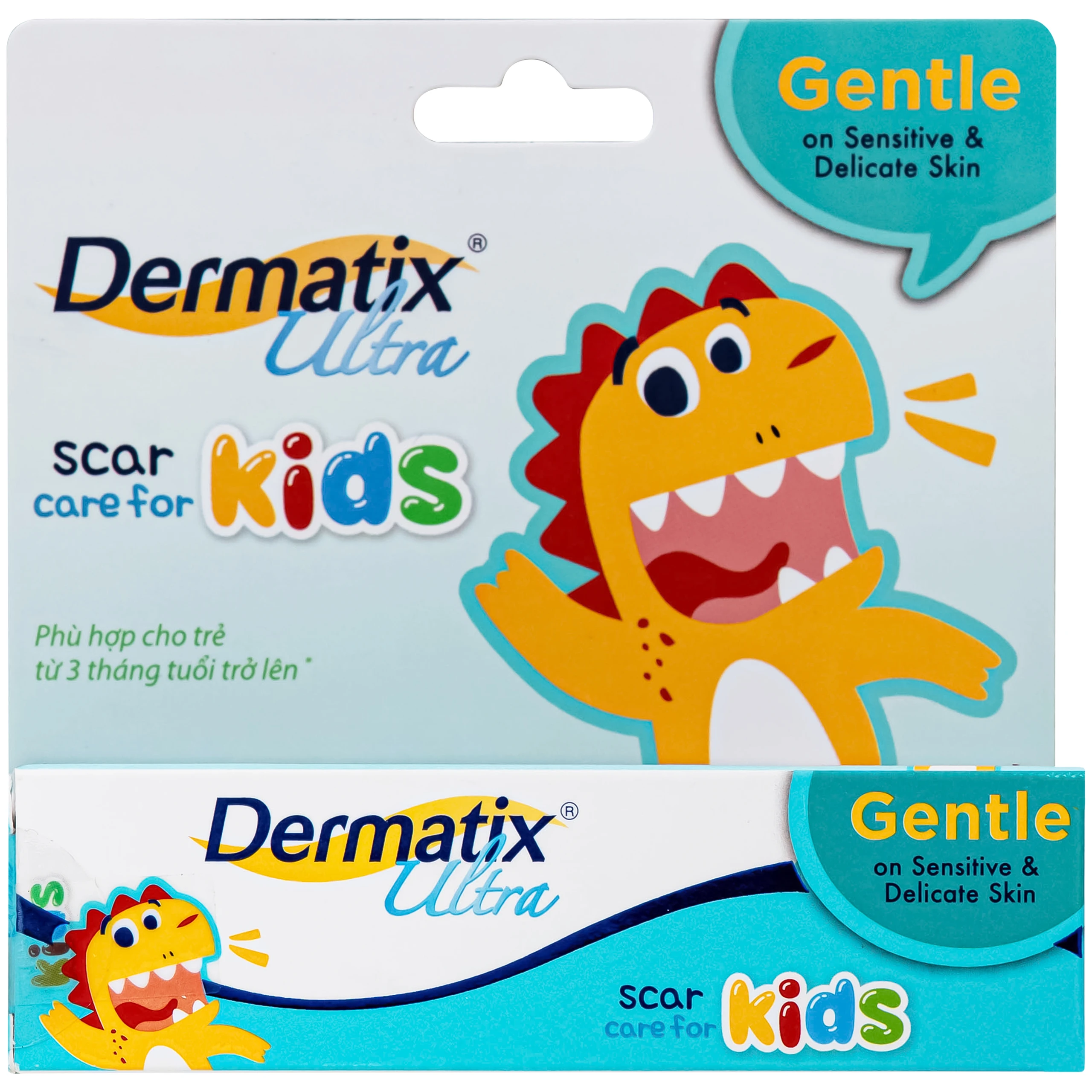 Gel bôi sẹo Dermatix Ultra Kids Menarini làm mờ và phẳng sẹo an toàn cho trẻ em (Hộp 5g) 2