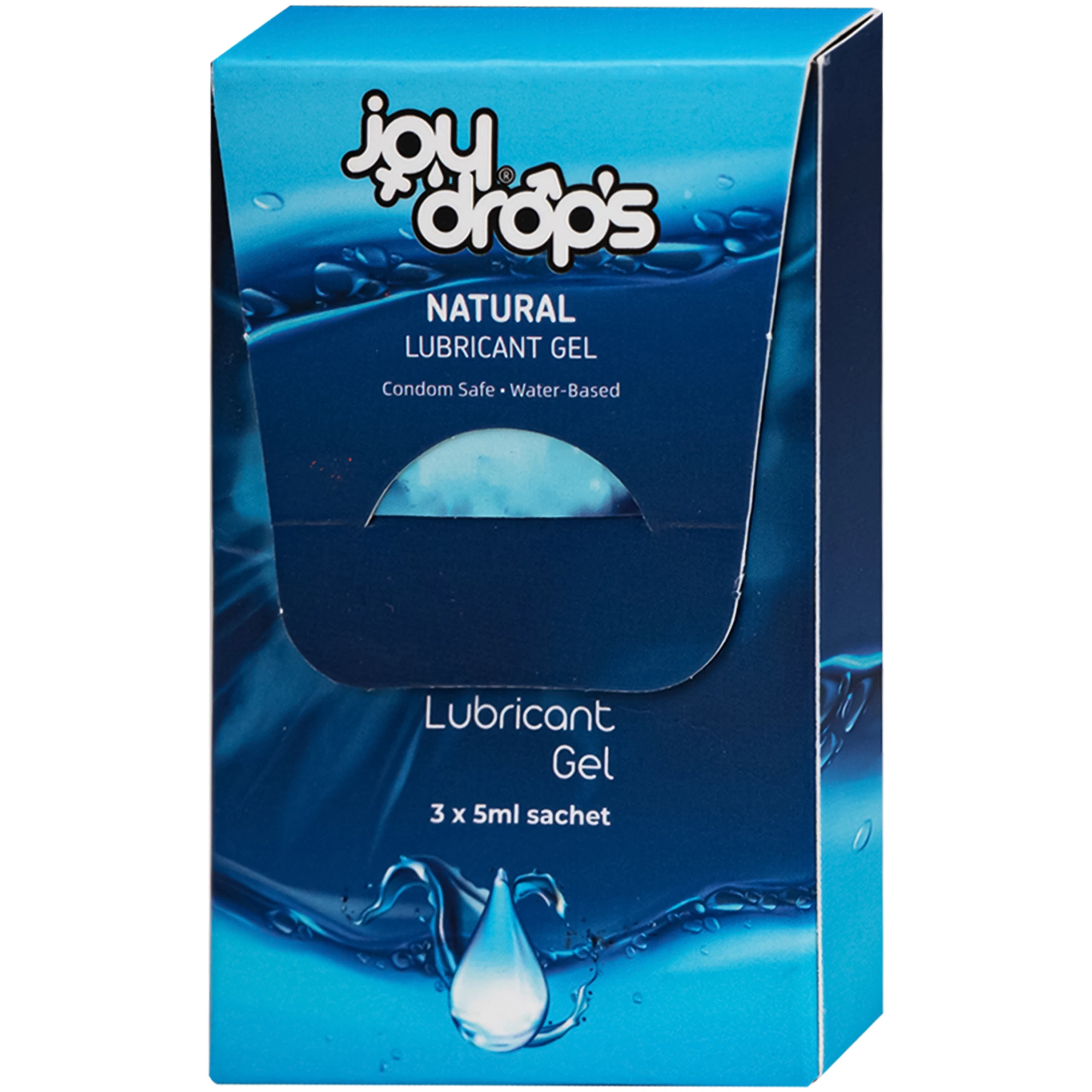 Gel Bôi Trơn Gốc Nước Joydrops Natural (3 gói x 5ml)Dùng Cho Quan Hệ, Giảm Khô Rát, Bảo Vệ Niêm Mạc, Tạo Cảm Giác Mềm Mại 2