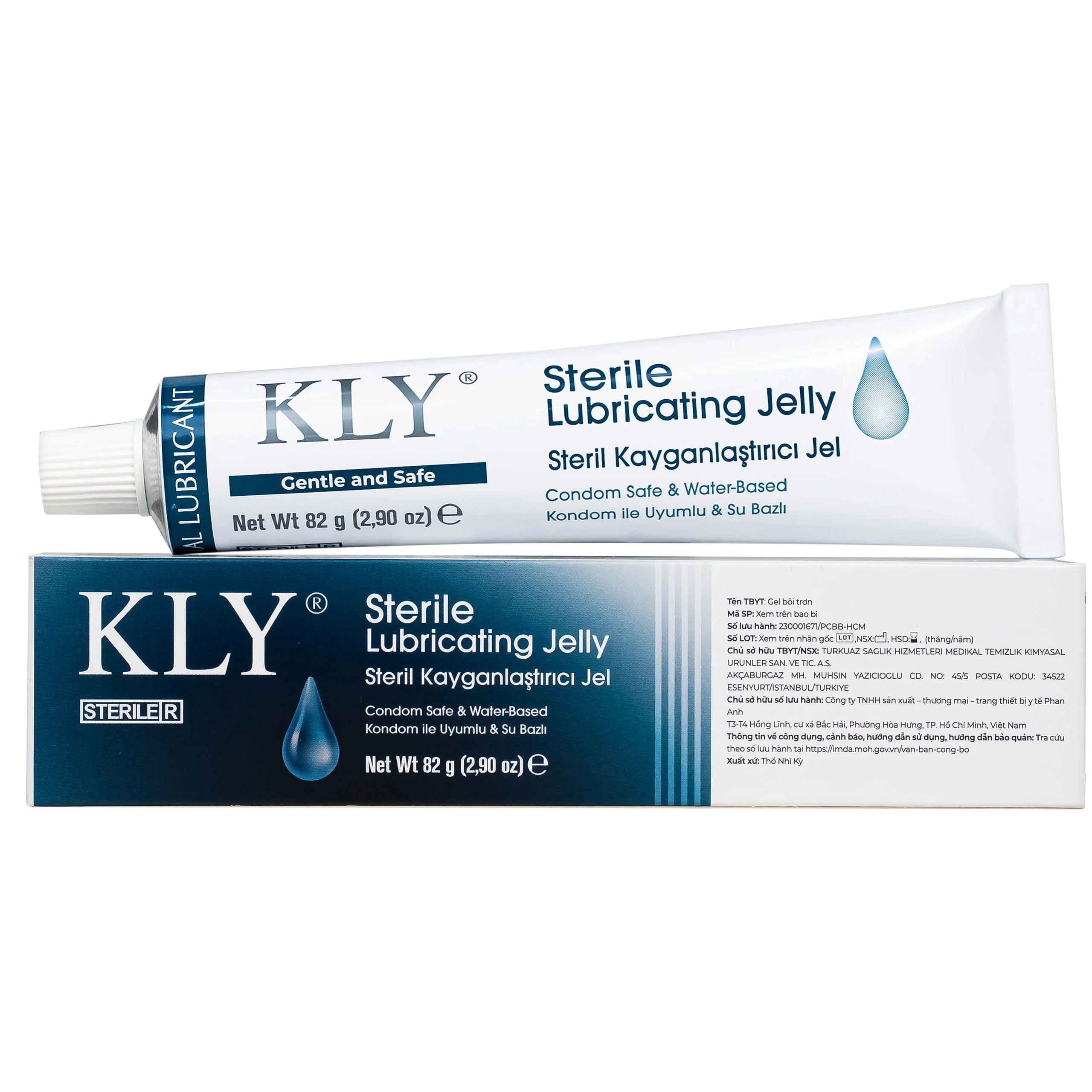 Gel bôi trơn KLY tiệt trùng 82g bổ sung lượng chất nhờn tự nhiên 1