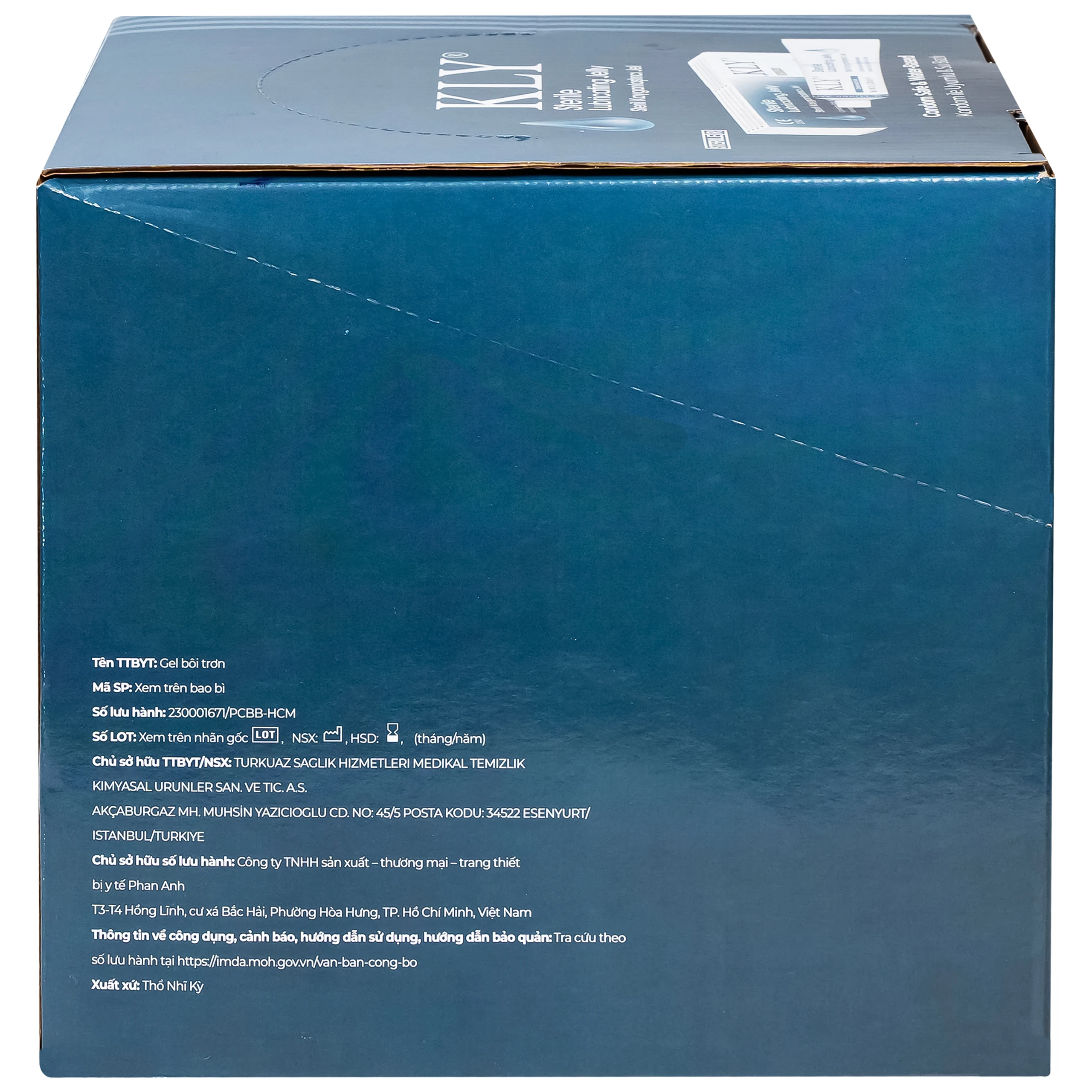 Gel bôi trơn KLY tiệt trùng 82g bổ sung lượng chất nhờn tự nhiên 8