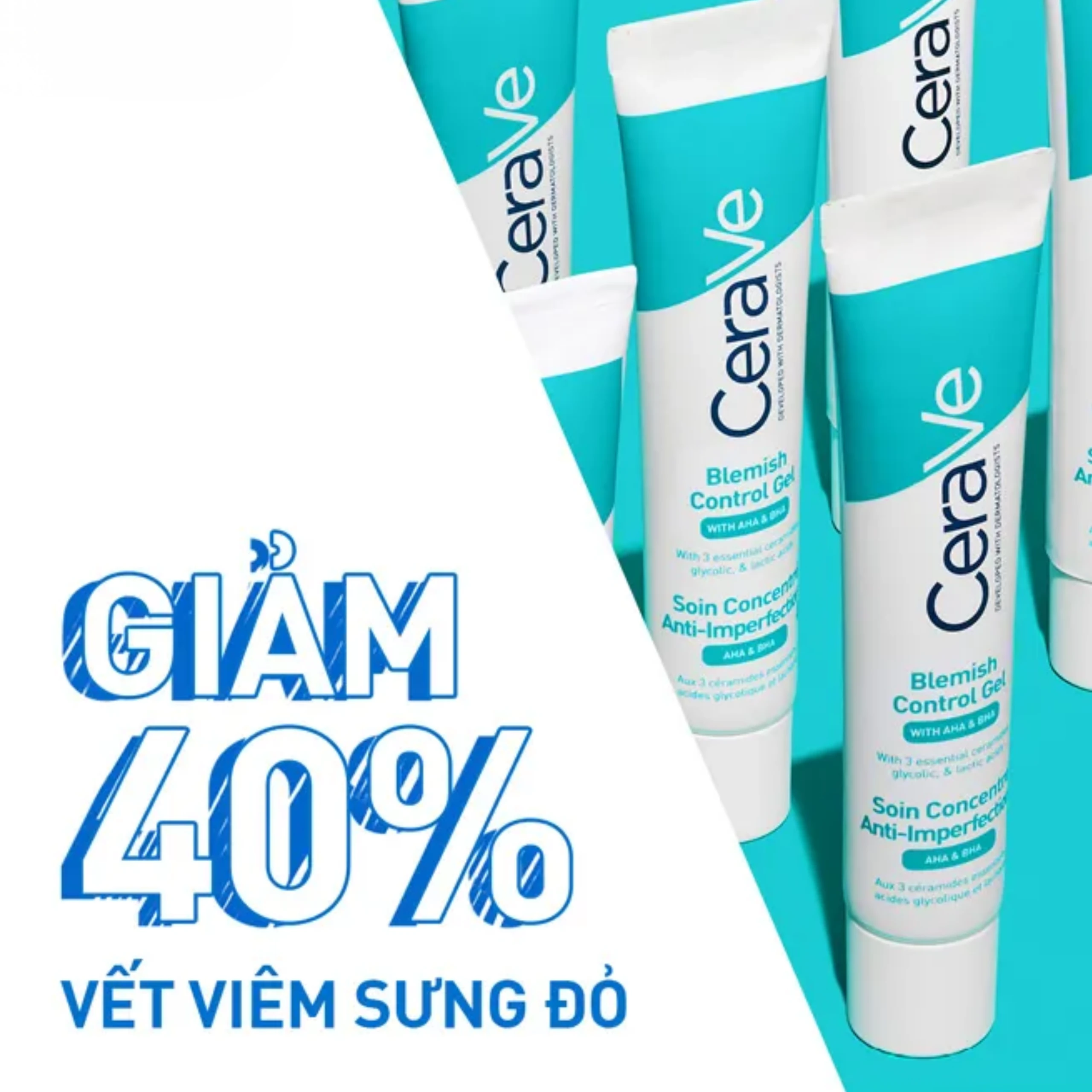 Gel giảm mụn Cerave Blemish Control 15ml